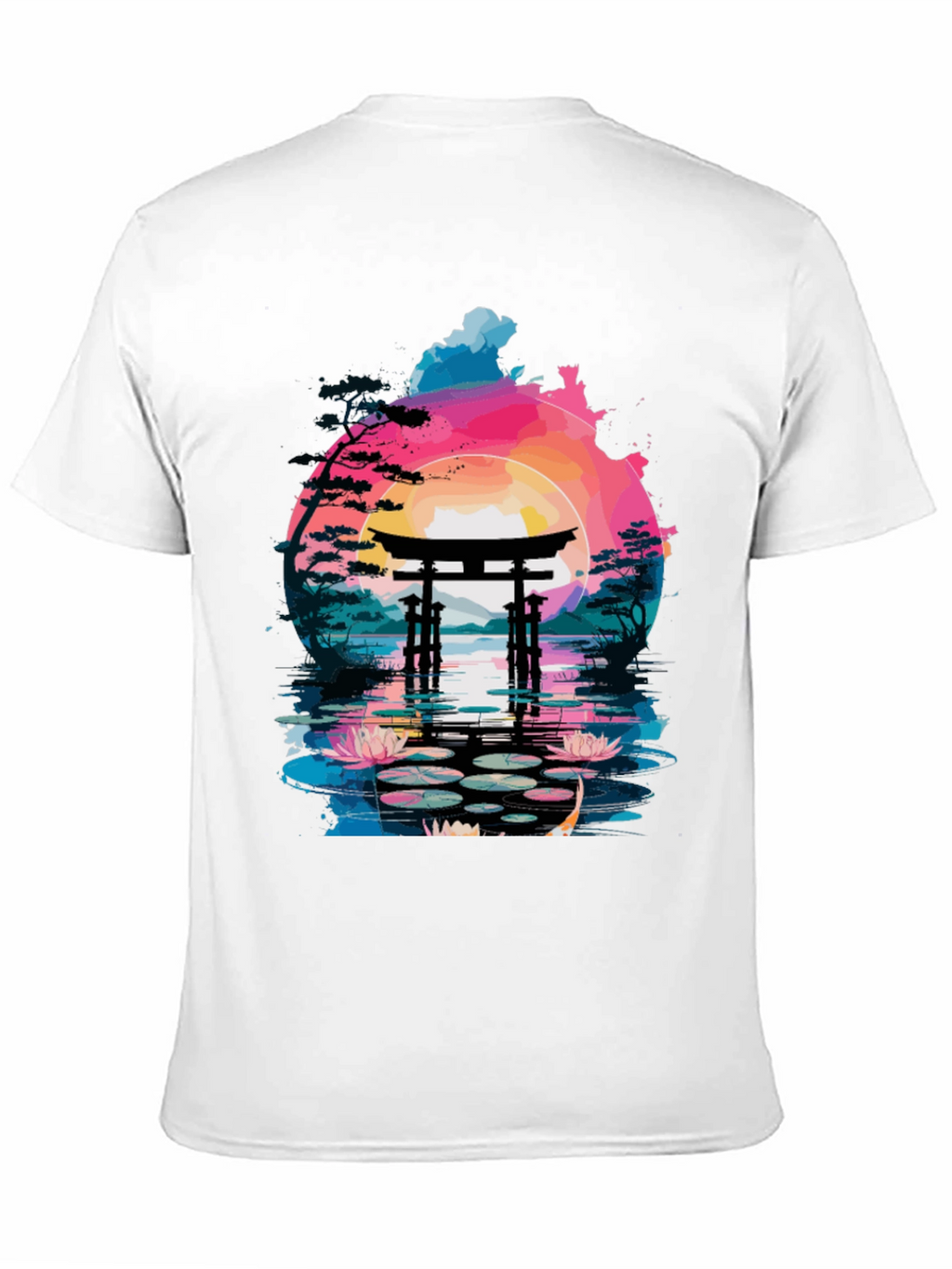 Japanese Torii Gate T-Shirt - Artistic Design
