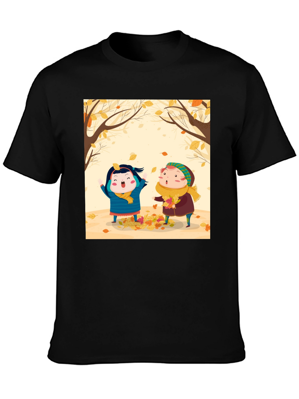 Autumn Kids Cartoon T-Shirt