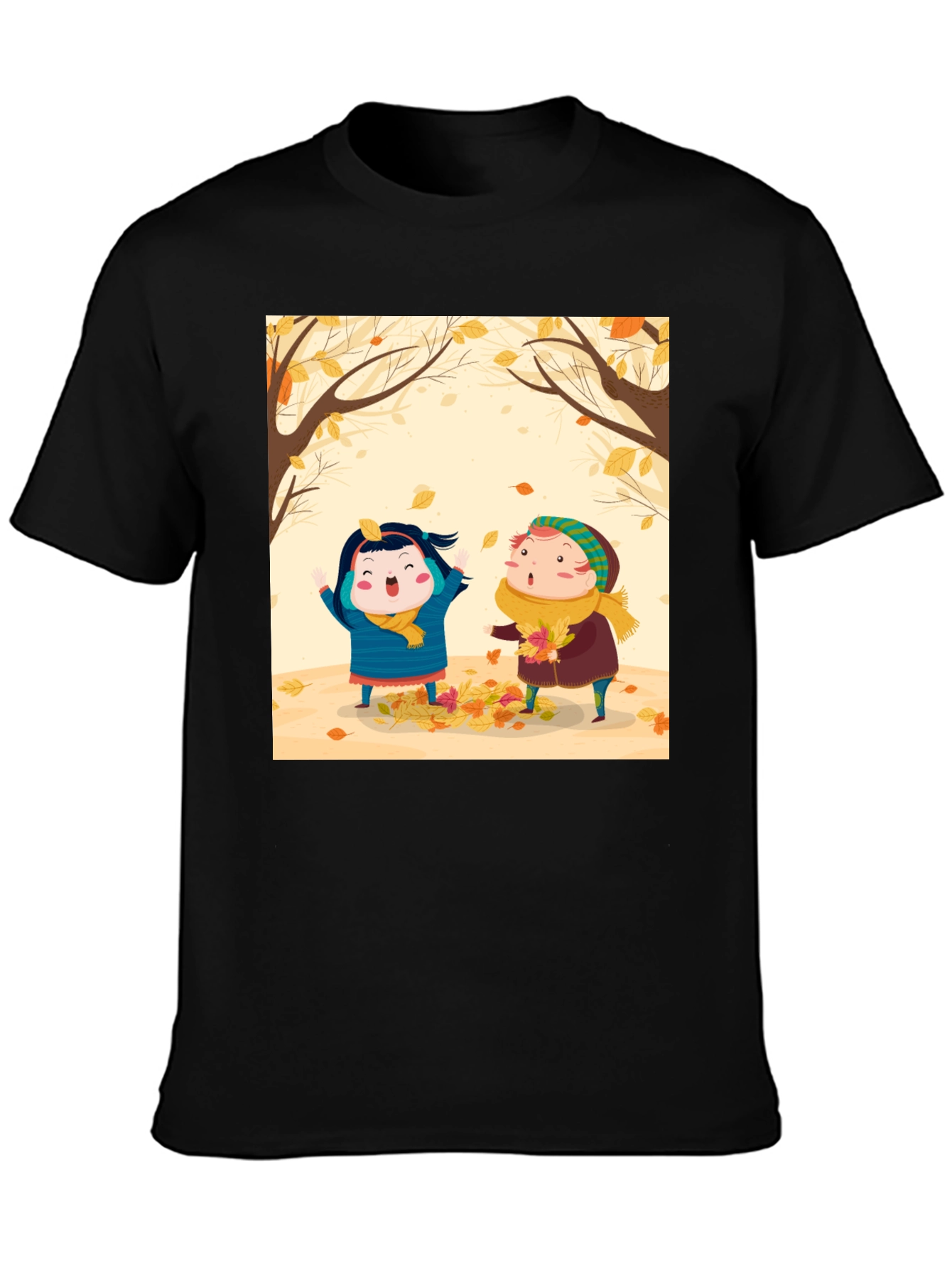 Autumn Kids Cartoon T-Shirt