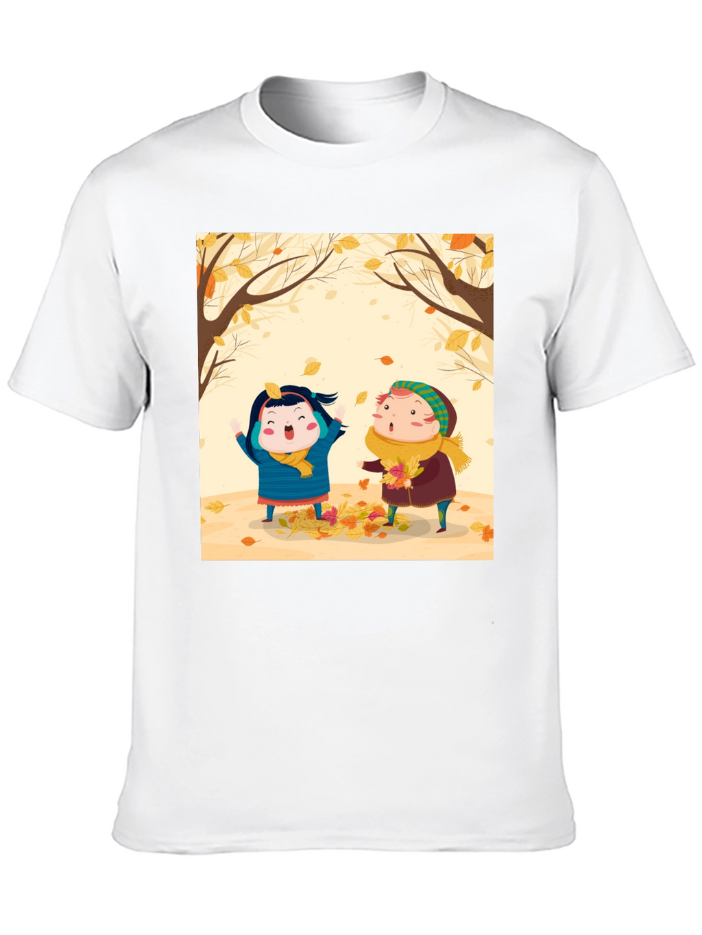 Autumn Kids Cartoon T-Shirt