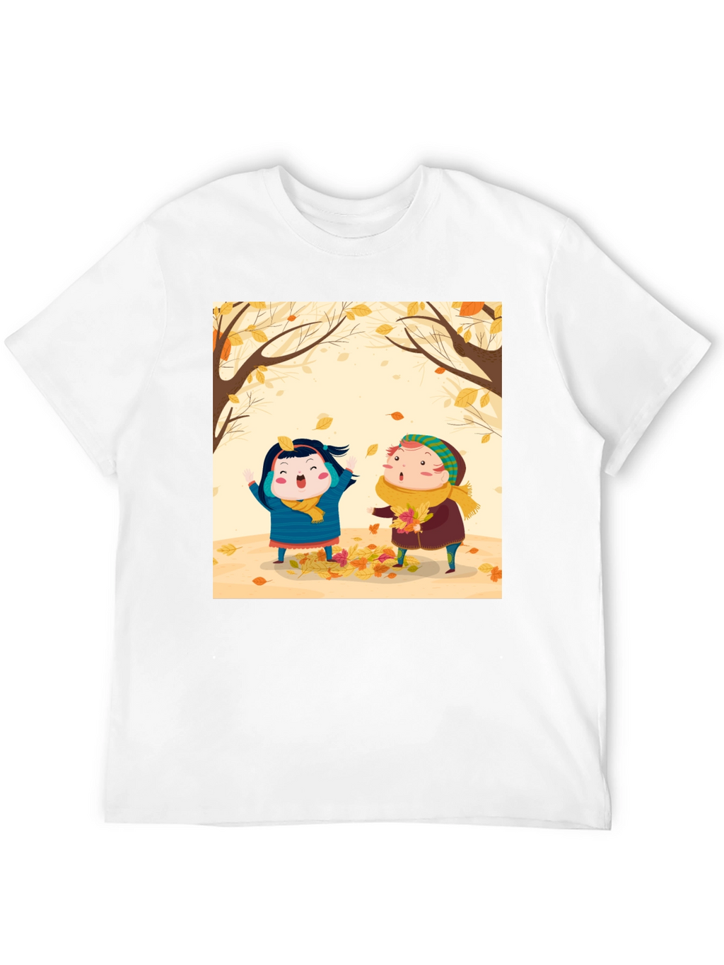 Autumn Kids Cartoon T-Shirt