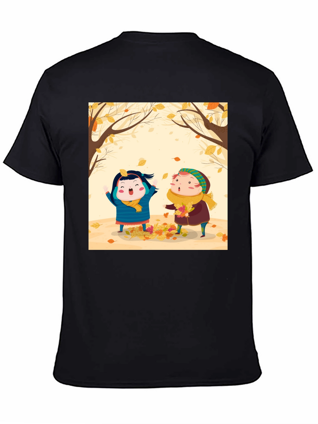 Autumn Kids Cartoon T-Shirt