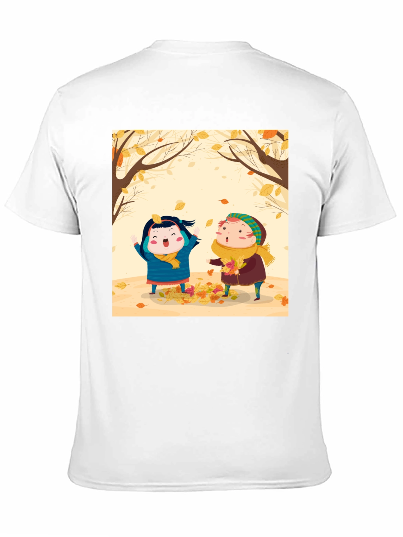 Autumn Kids Cartoon T-Shirt