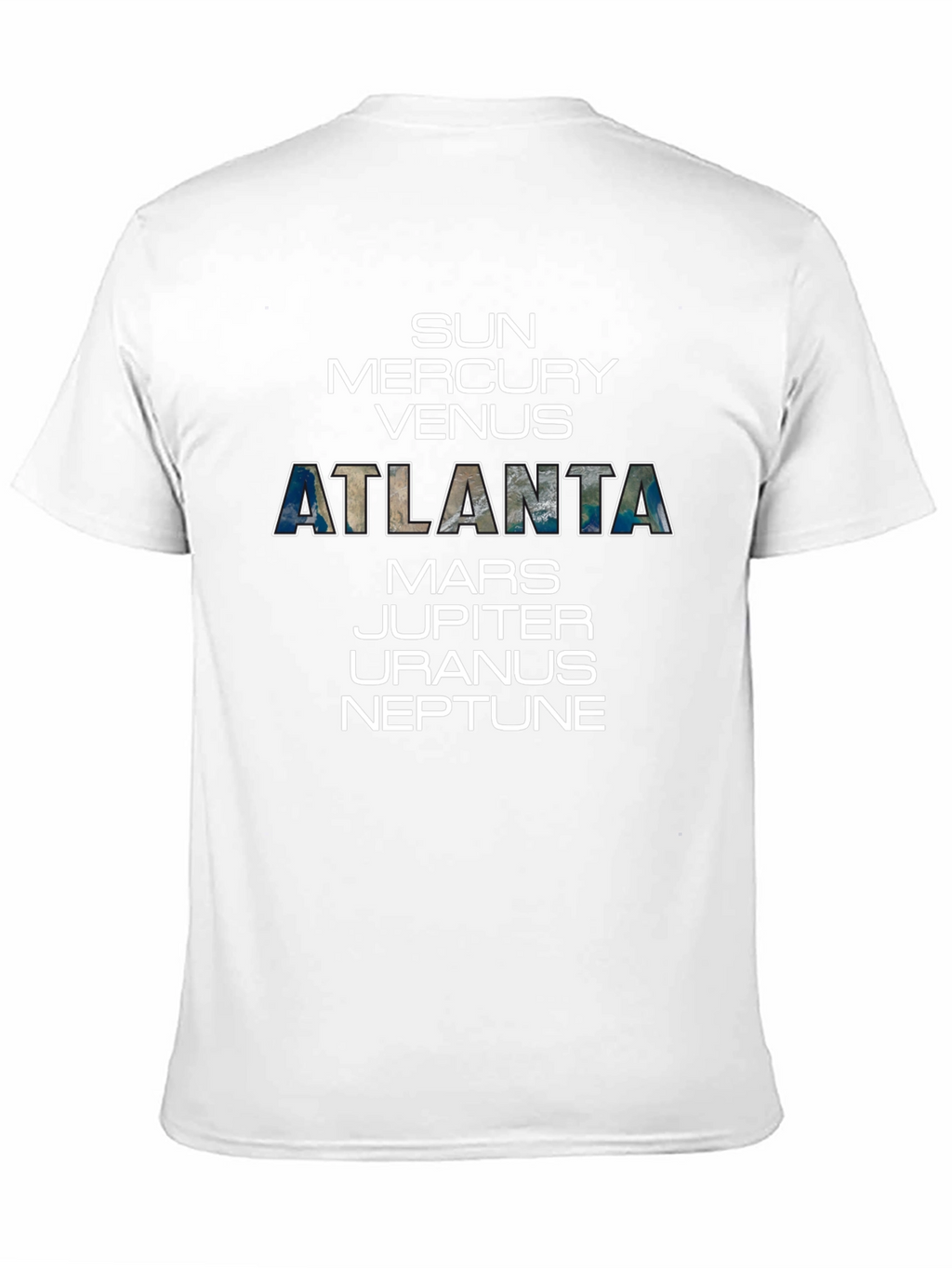 Atlanta Planet T-Shirt Solar System Tee