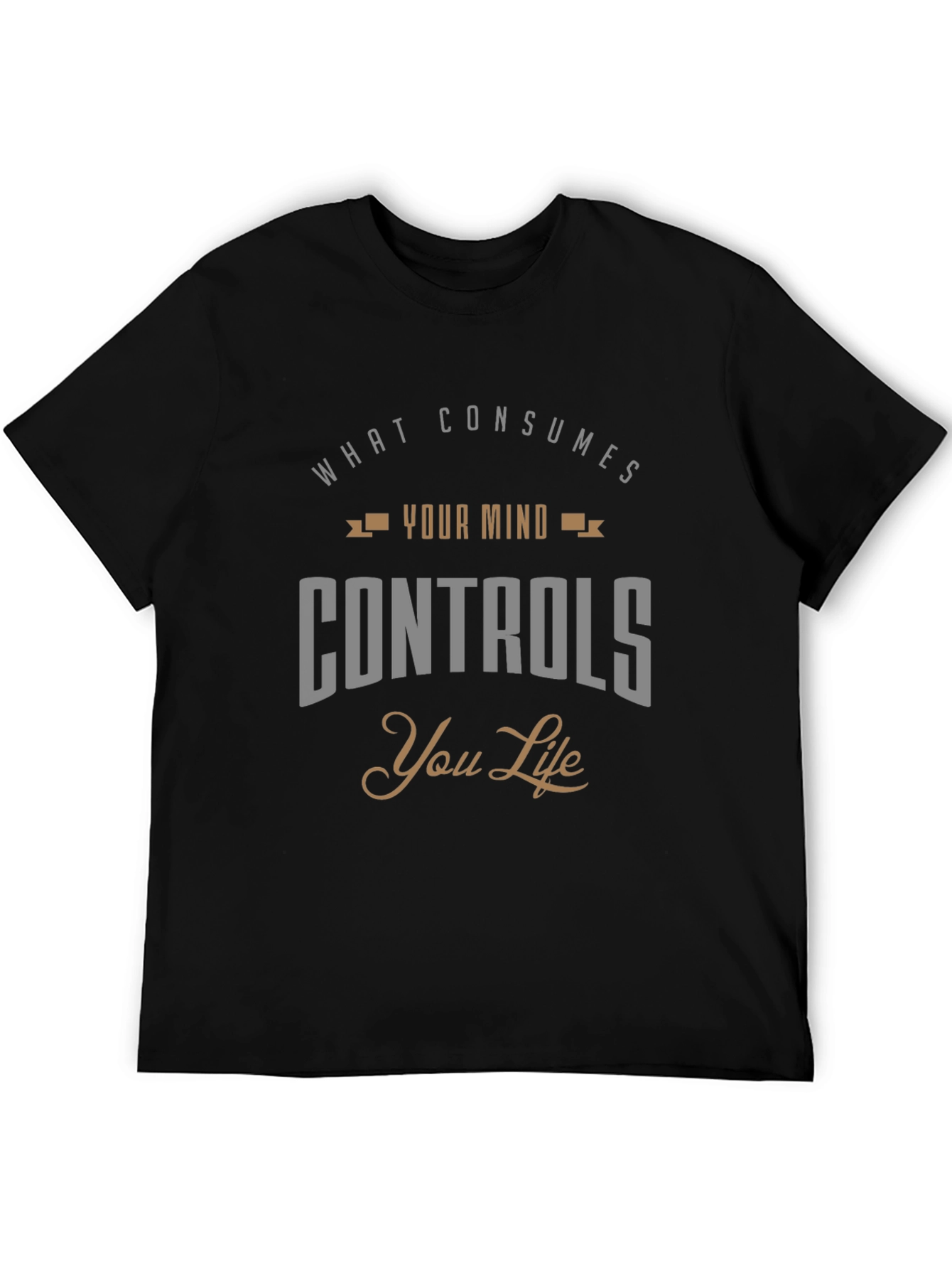 What Consumes Your Mind Graphic Tee