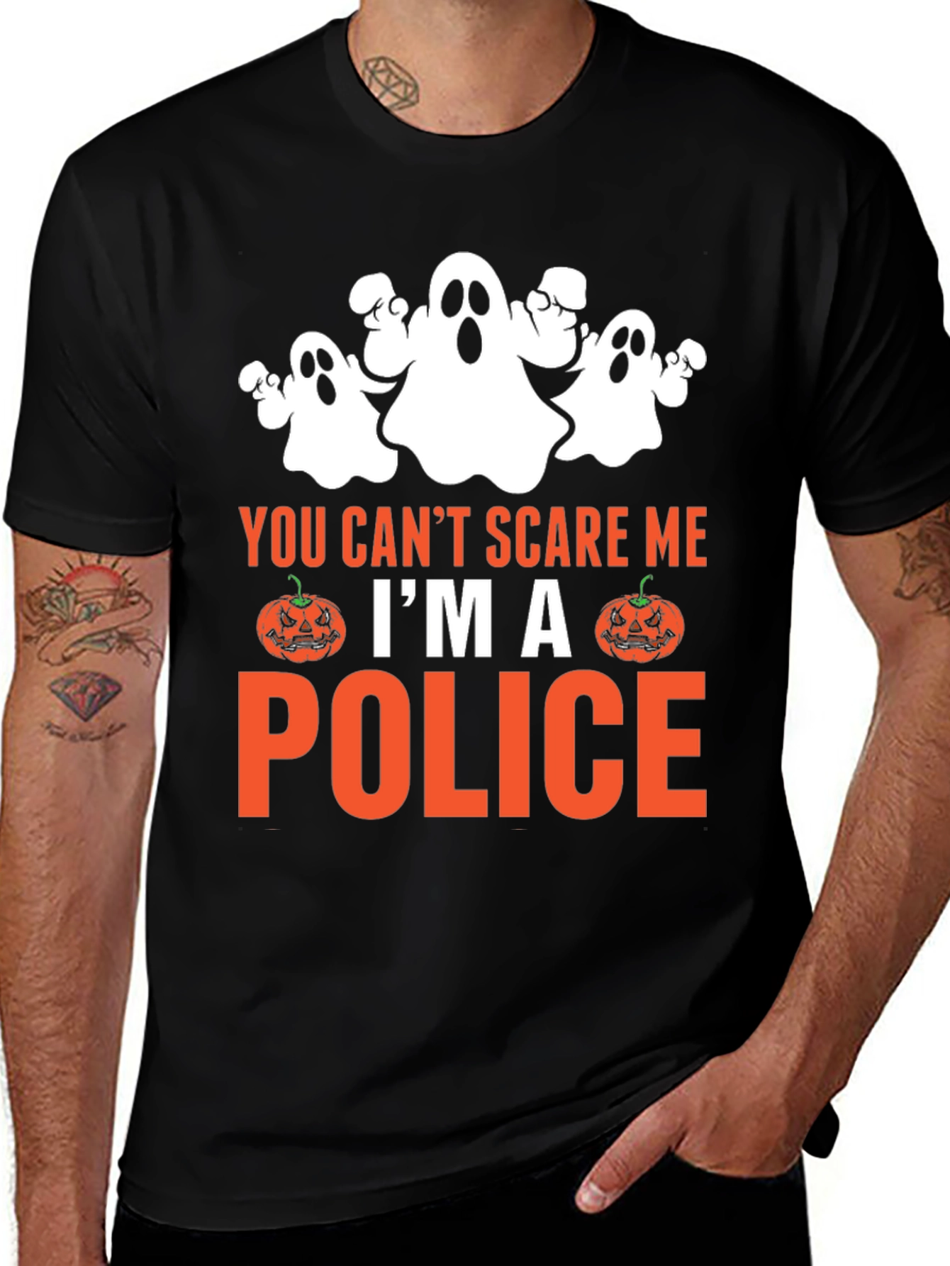 Halloween Police T-Shirt