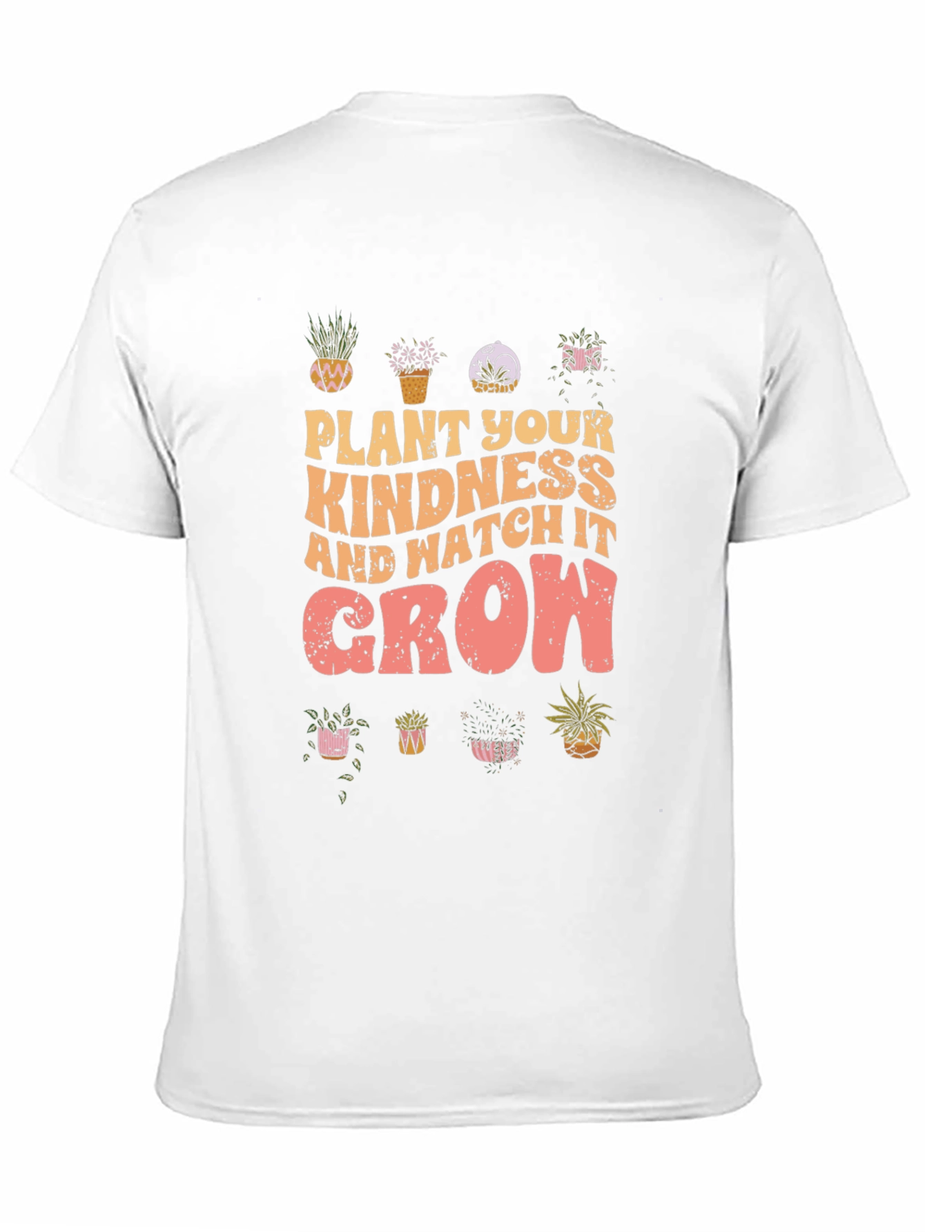 Plant Kindness Graphic T-Shirt - Unisex Black Tee