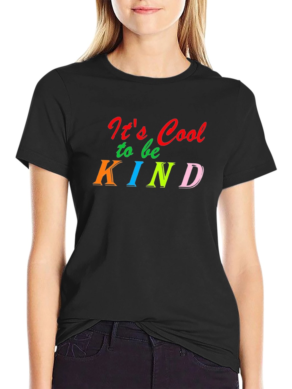 Its Cool to be Kind Black T-Shirt