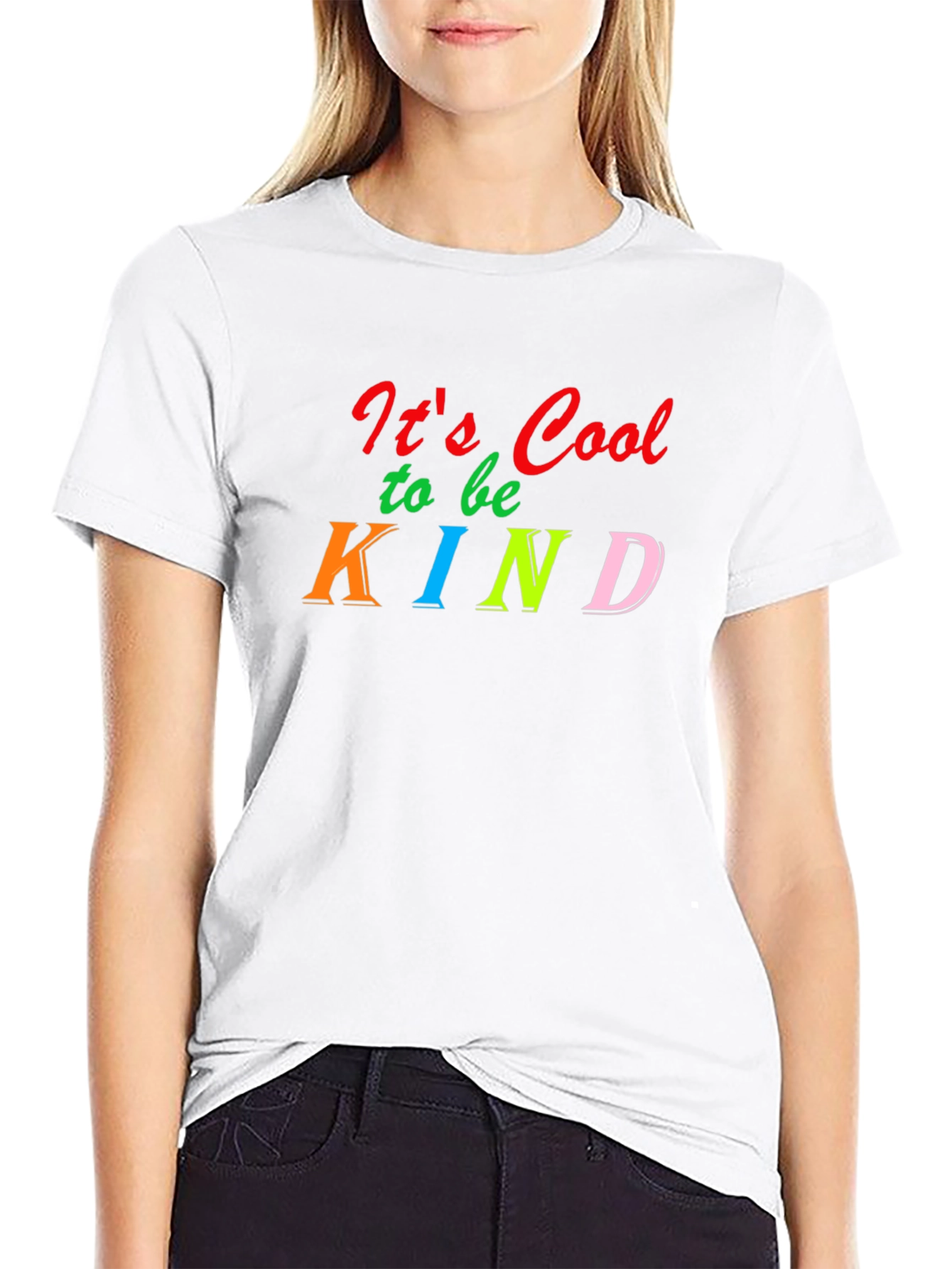 Its Cool to be Kind Black T-Shirt