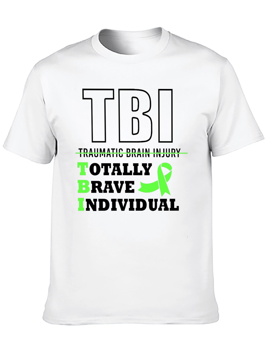 TBI Awareness T-Shirt - Traumatic Brain Injury Support