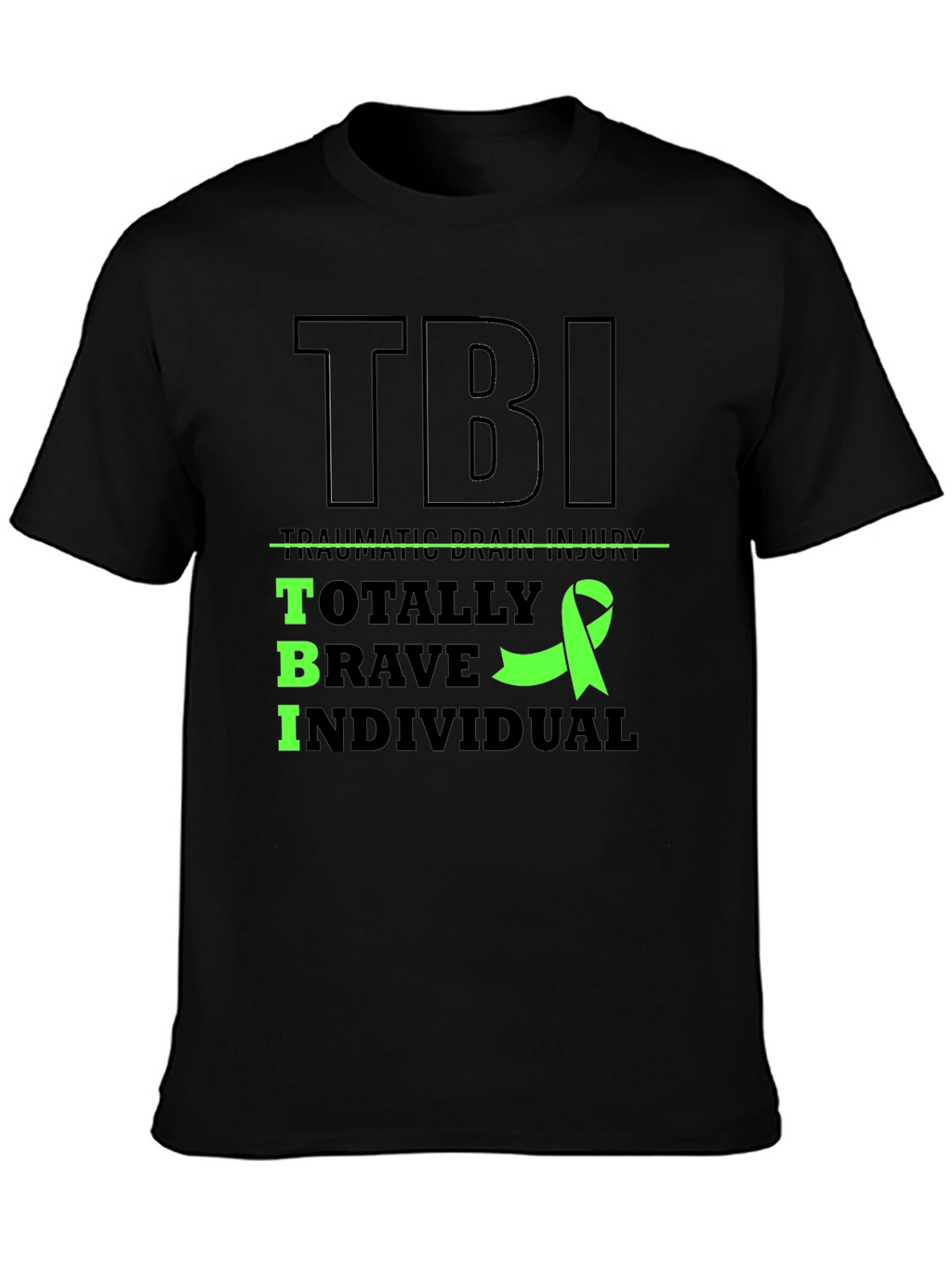 TBI Awareness T-Shirt - Traumatic Brain Injury Support