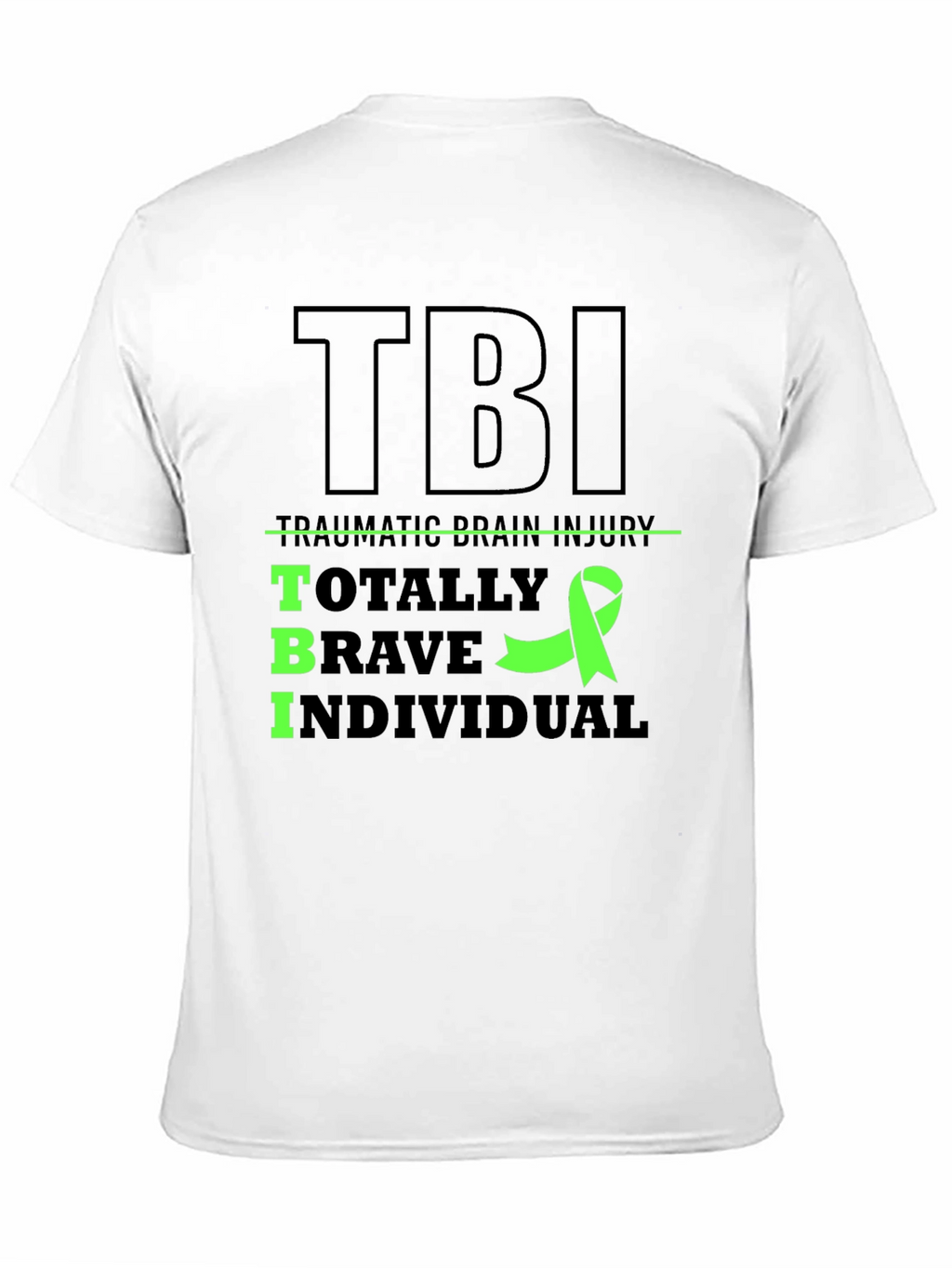 TBI Awareness T-Shirt - Traumatic Brain Injury Support