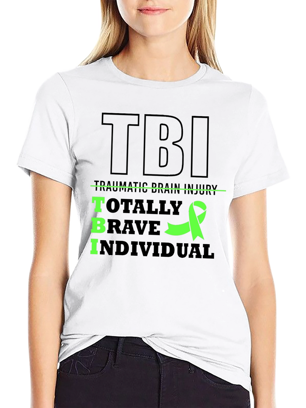 TBI Awareness T-Shirt - Traumatic Brain Injury Support