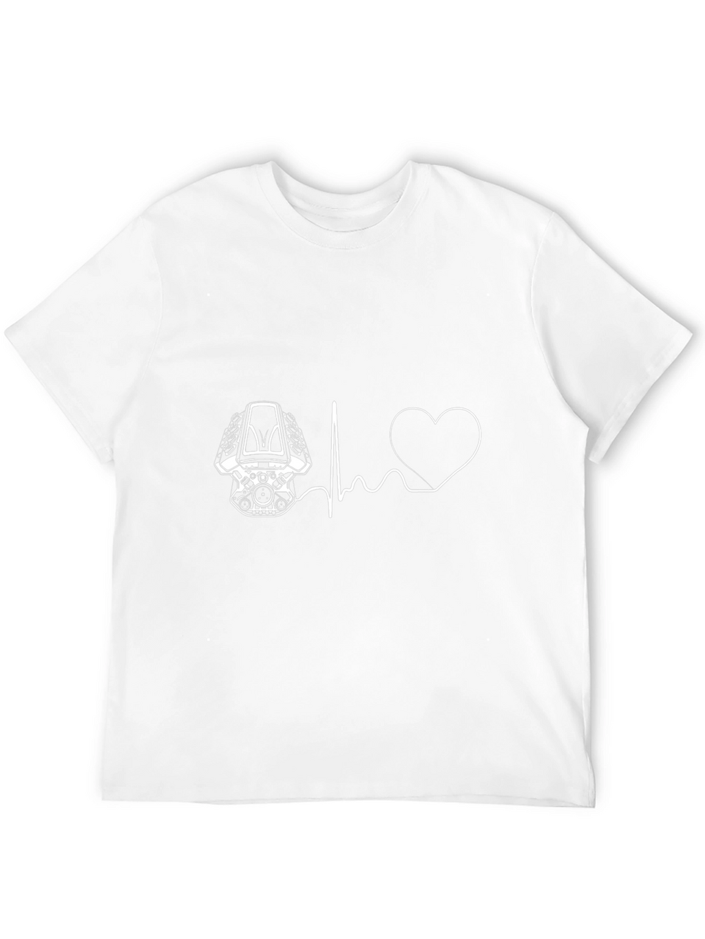 Engine Heartbeat T-Shirt - Automotive Enthusiast Tee