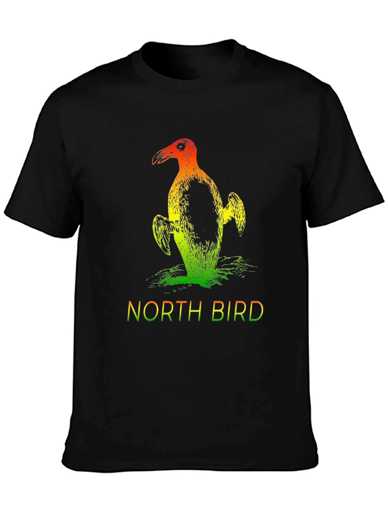 North Bird Graphic Tee - Cool Bird Lover Shirt