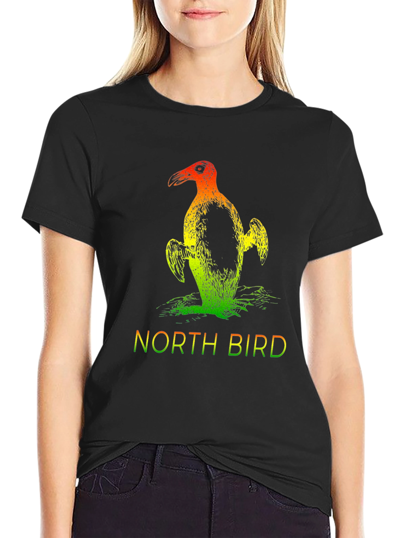North Bird Graphic Tee - Cool Bird Lover Shirt