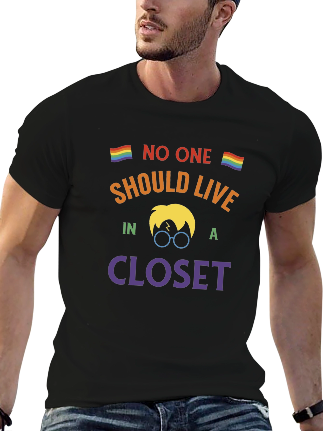 No One Should Live in a Closet T-Shirt