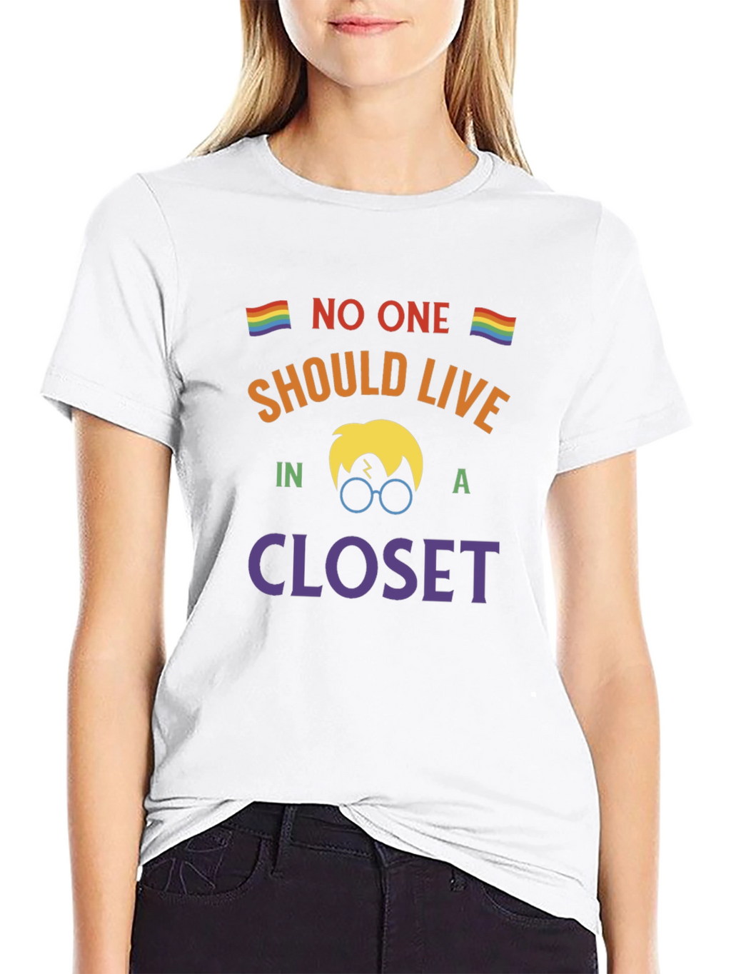 No One Should Live in a Closet T-Shirt
