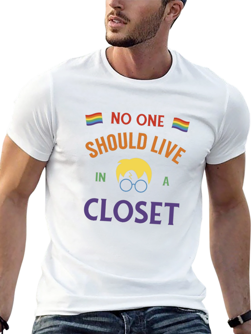 No One Should Live in a Closet T-Shirt