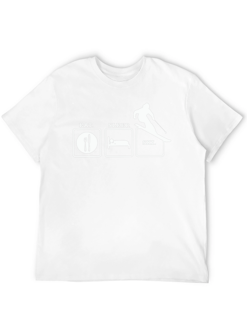 Eat Sleep Ski Graphic T-Shirt
