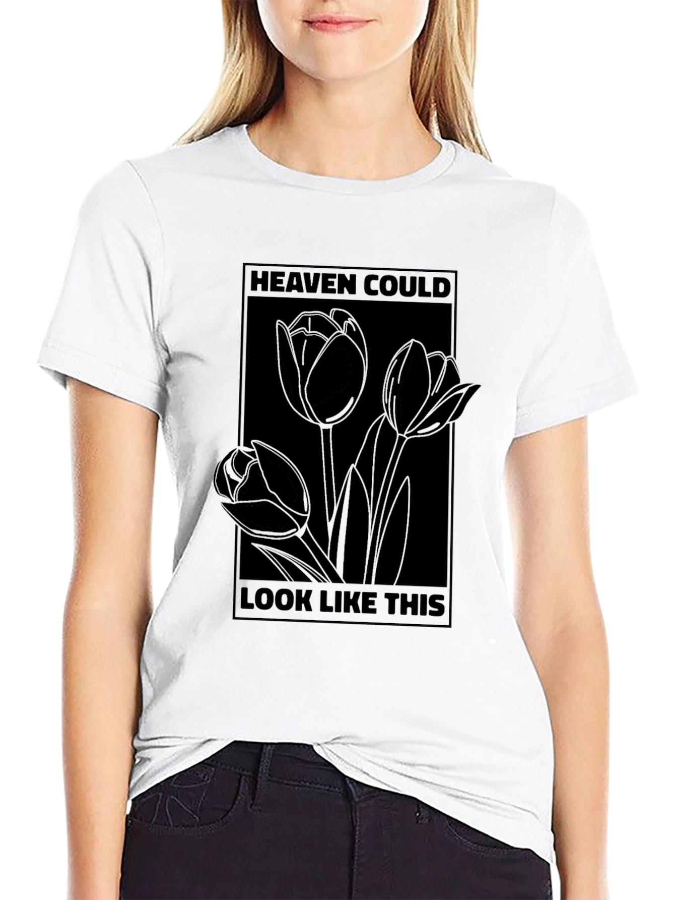 Heaven Could Look Like This Graphic T-Shirt