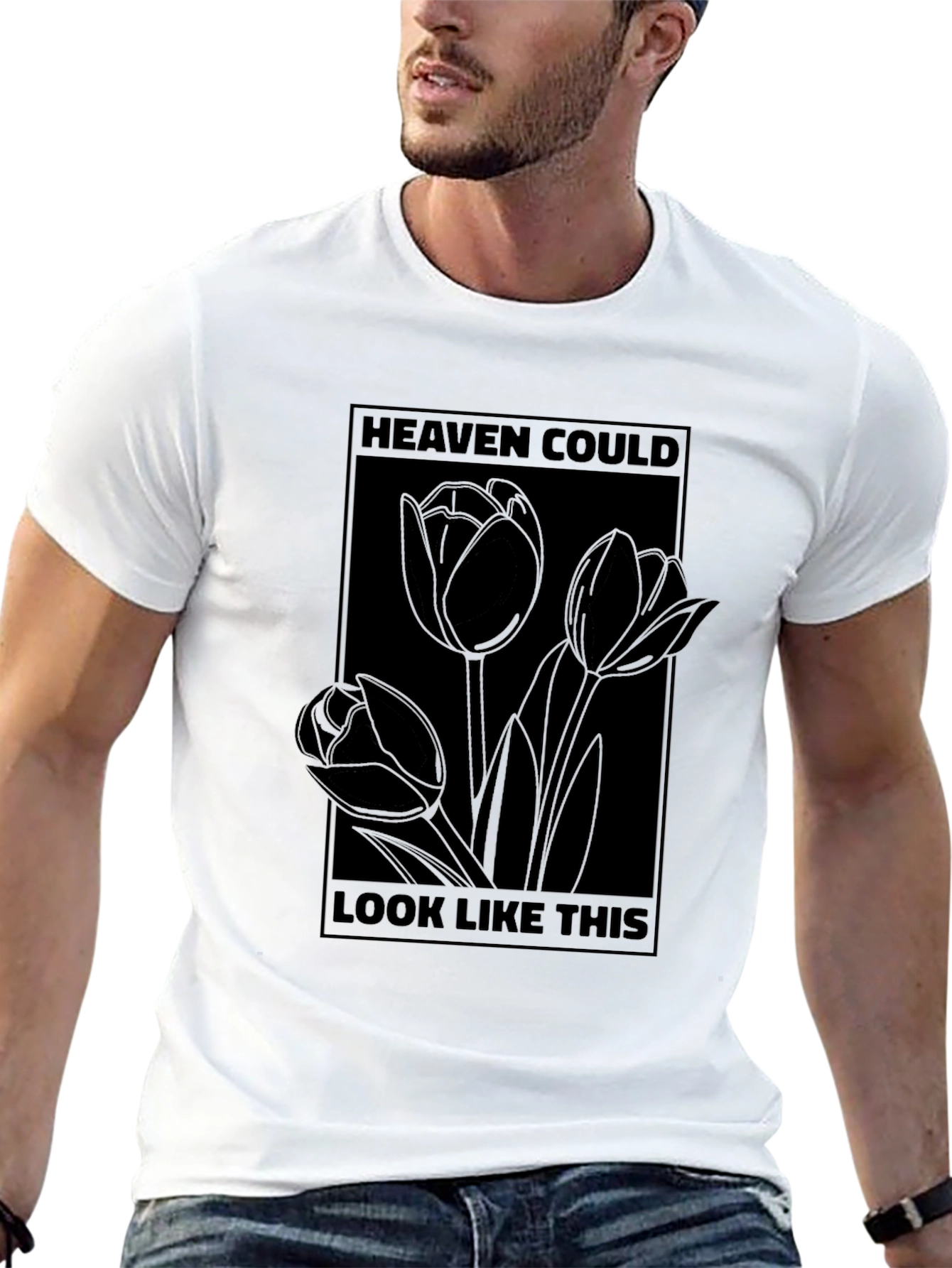 Heaven Could Look Like This Graphic T-Shirt