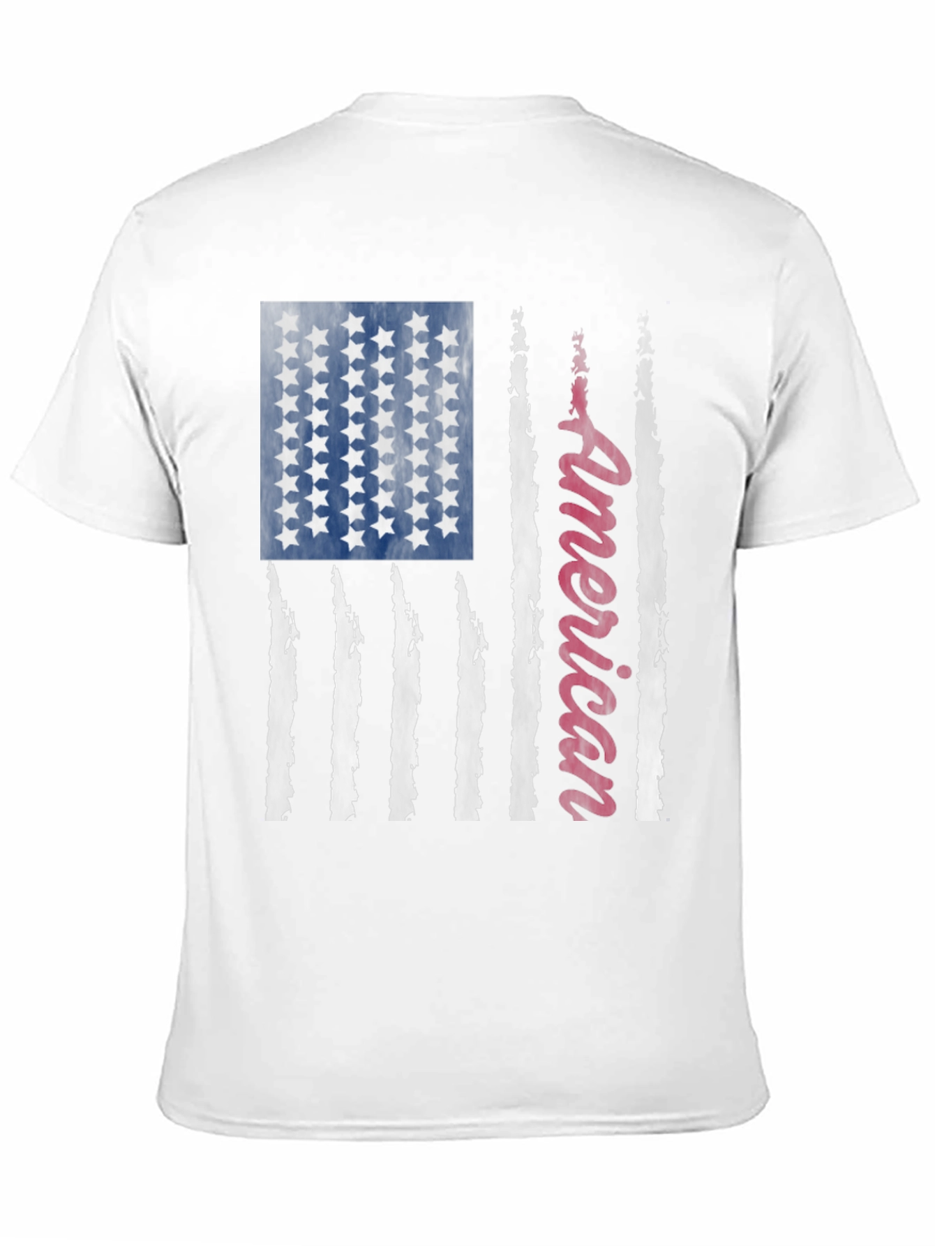 American Flag Graphic Tee - Patriotic Style