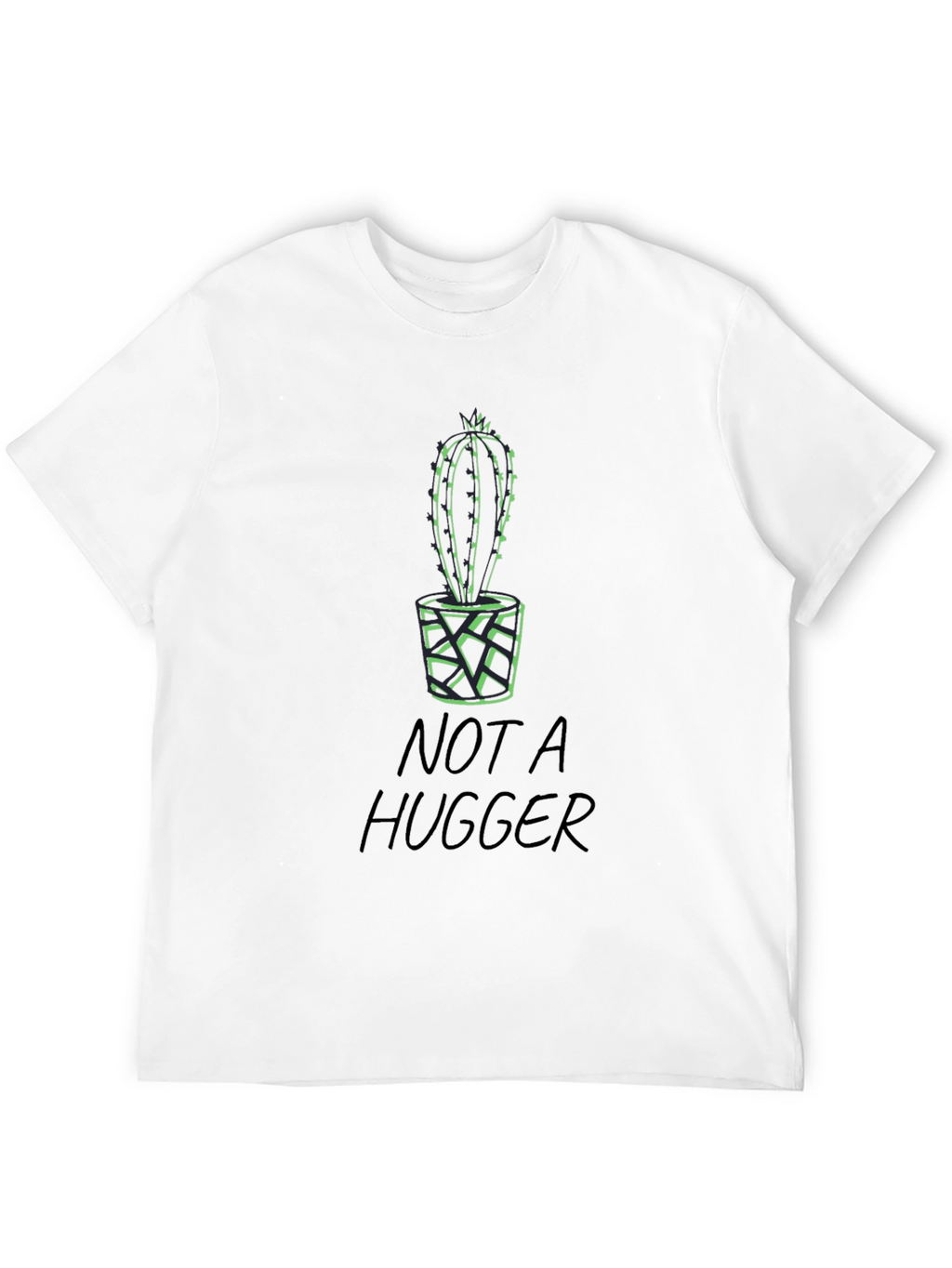 Not a Hugger Cactus Tee