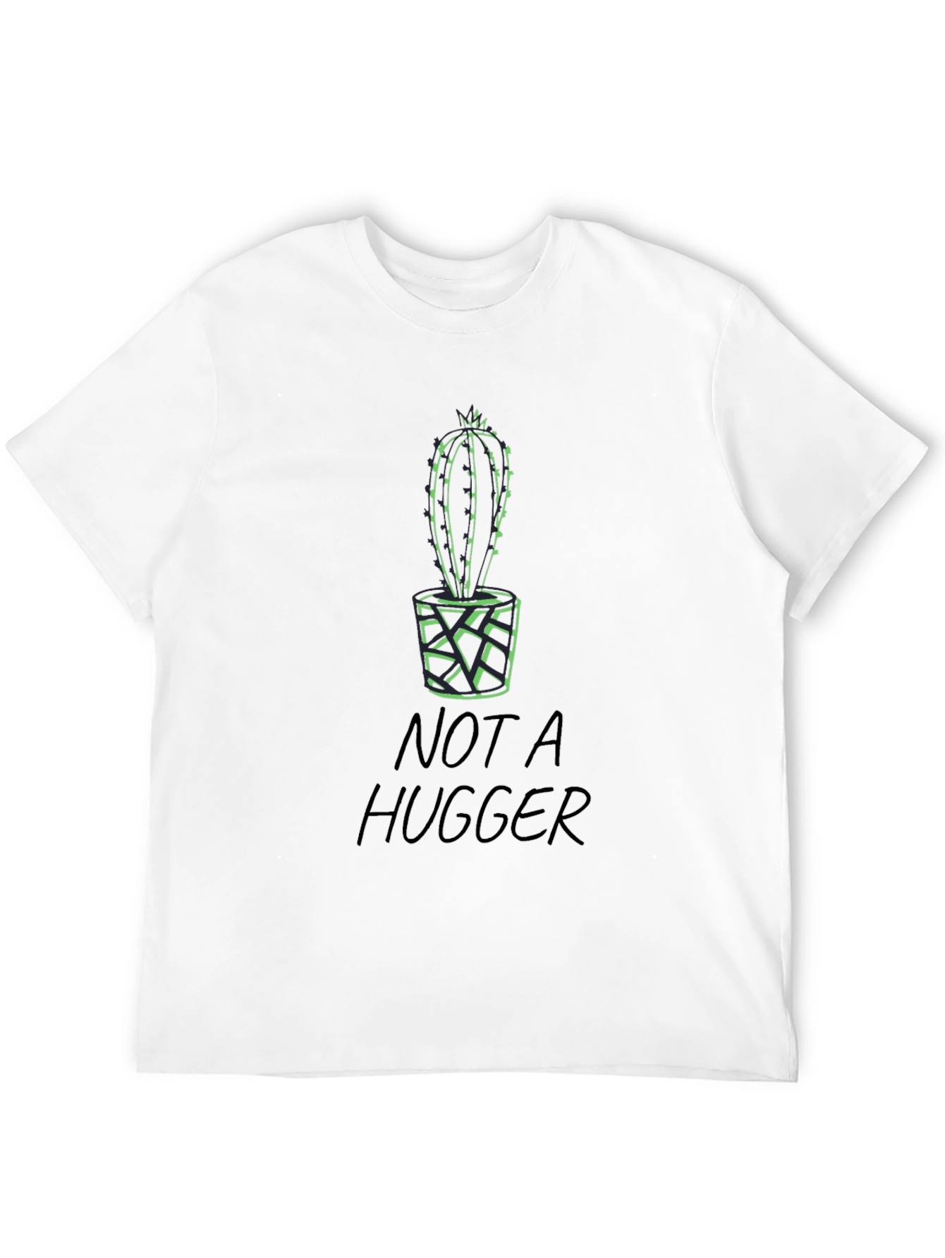 Not a Hugger Cactus Tee