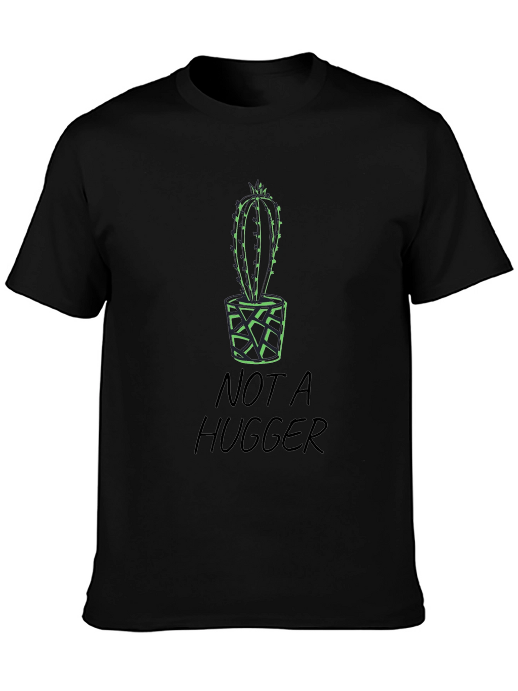 Not a Hugger Cactus Tee