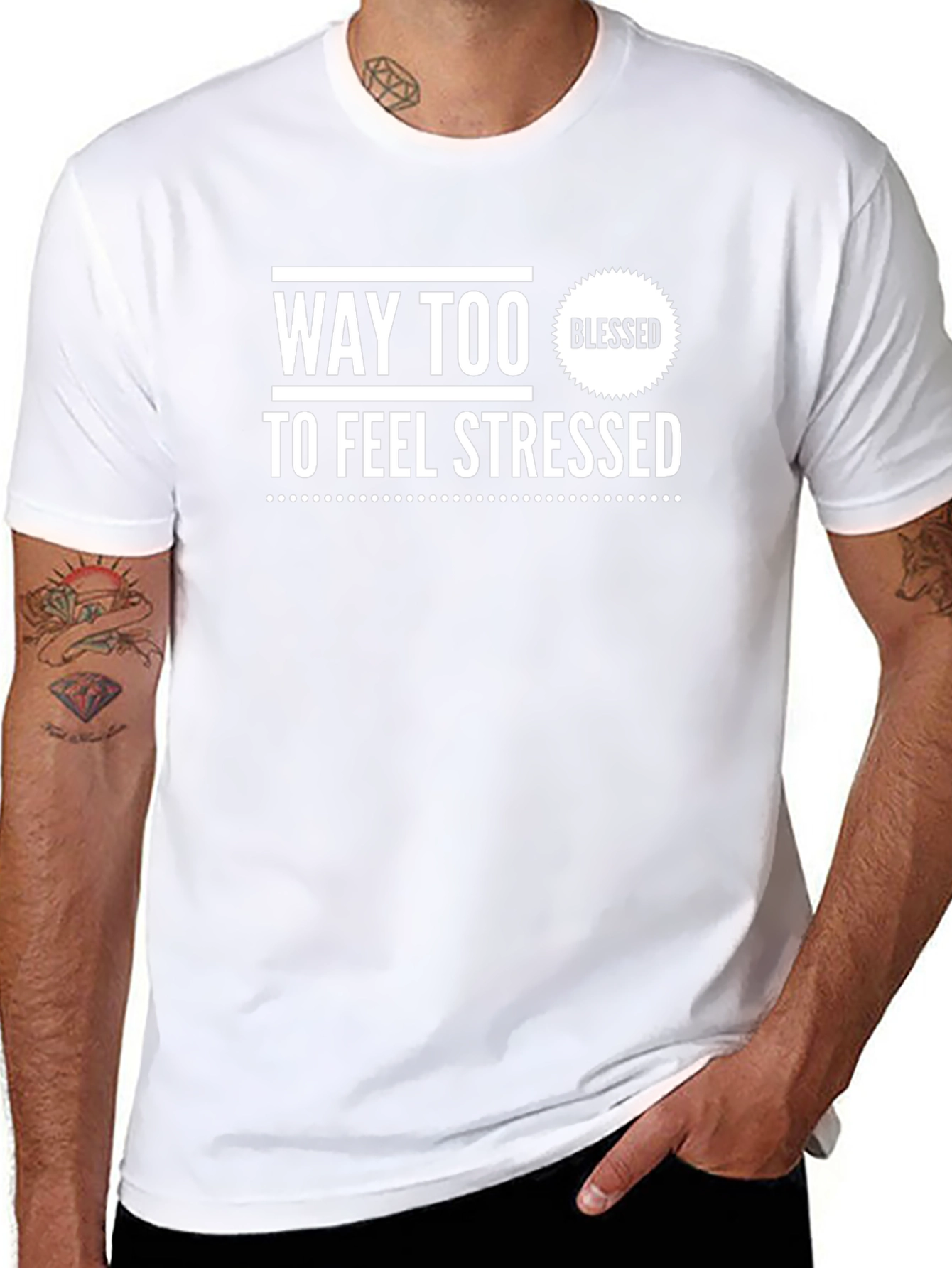 Way Too Blessed T-Shirt - Relaxed Fit