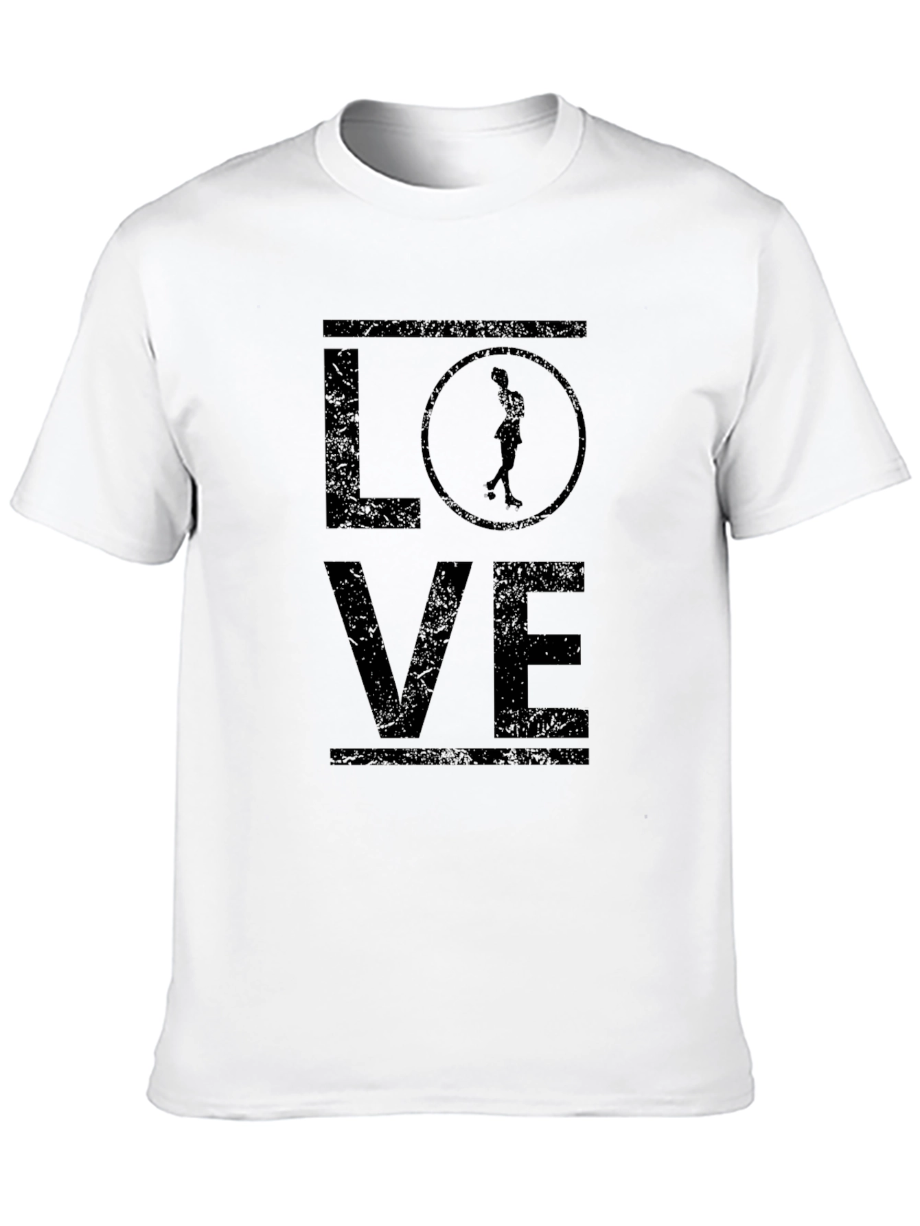 Roller Skating LOVE Graphic T-Shirt