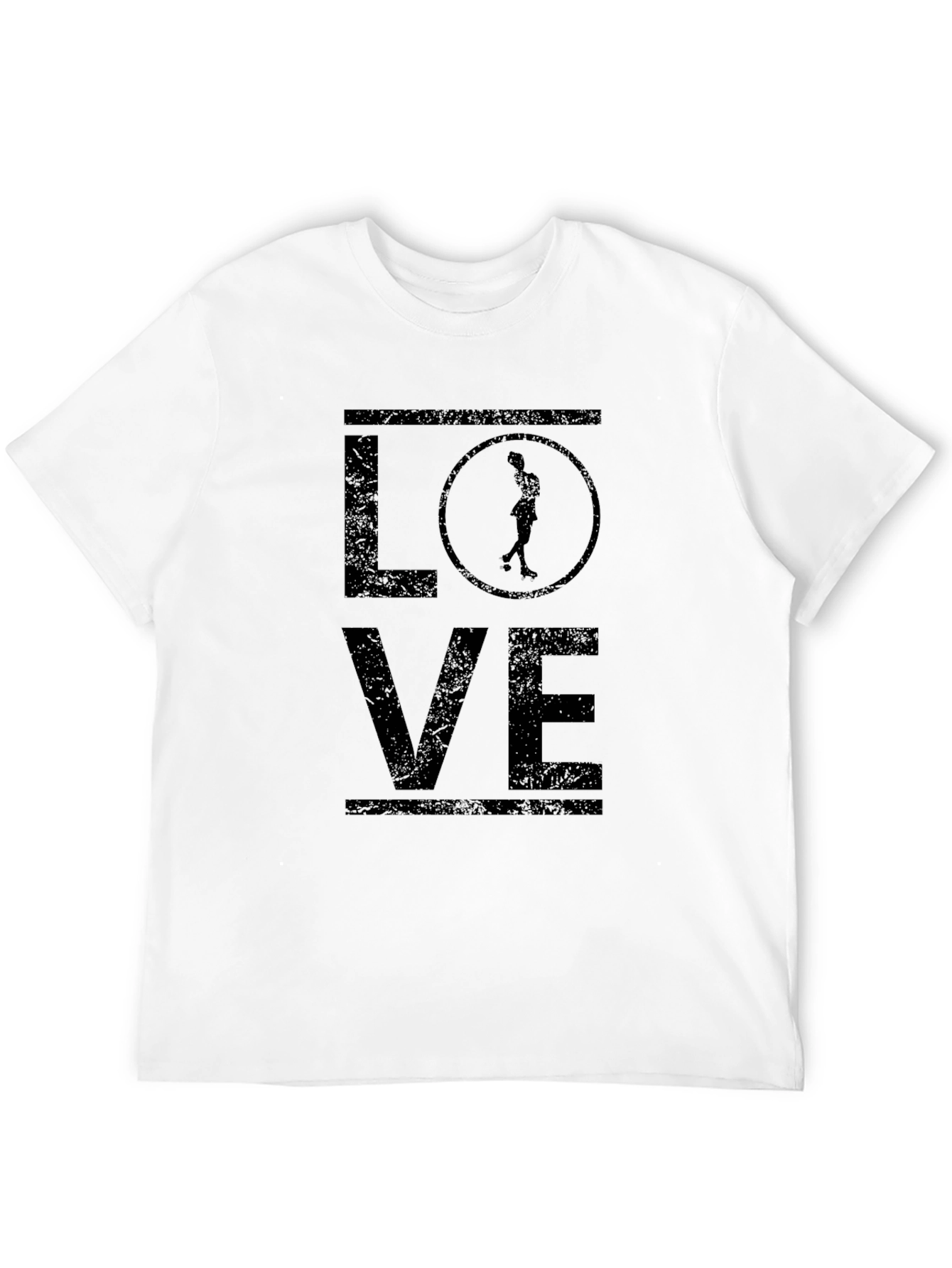 Roller Skating LOVE Graphic T-Shirt