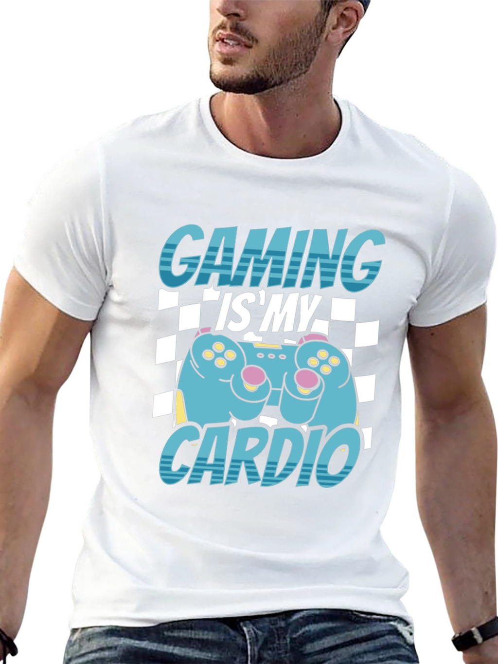 Gaming Is My Cardio T-Shirt - Gamer Tee