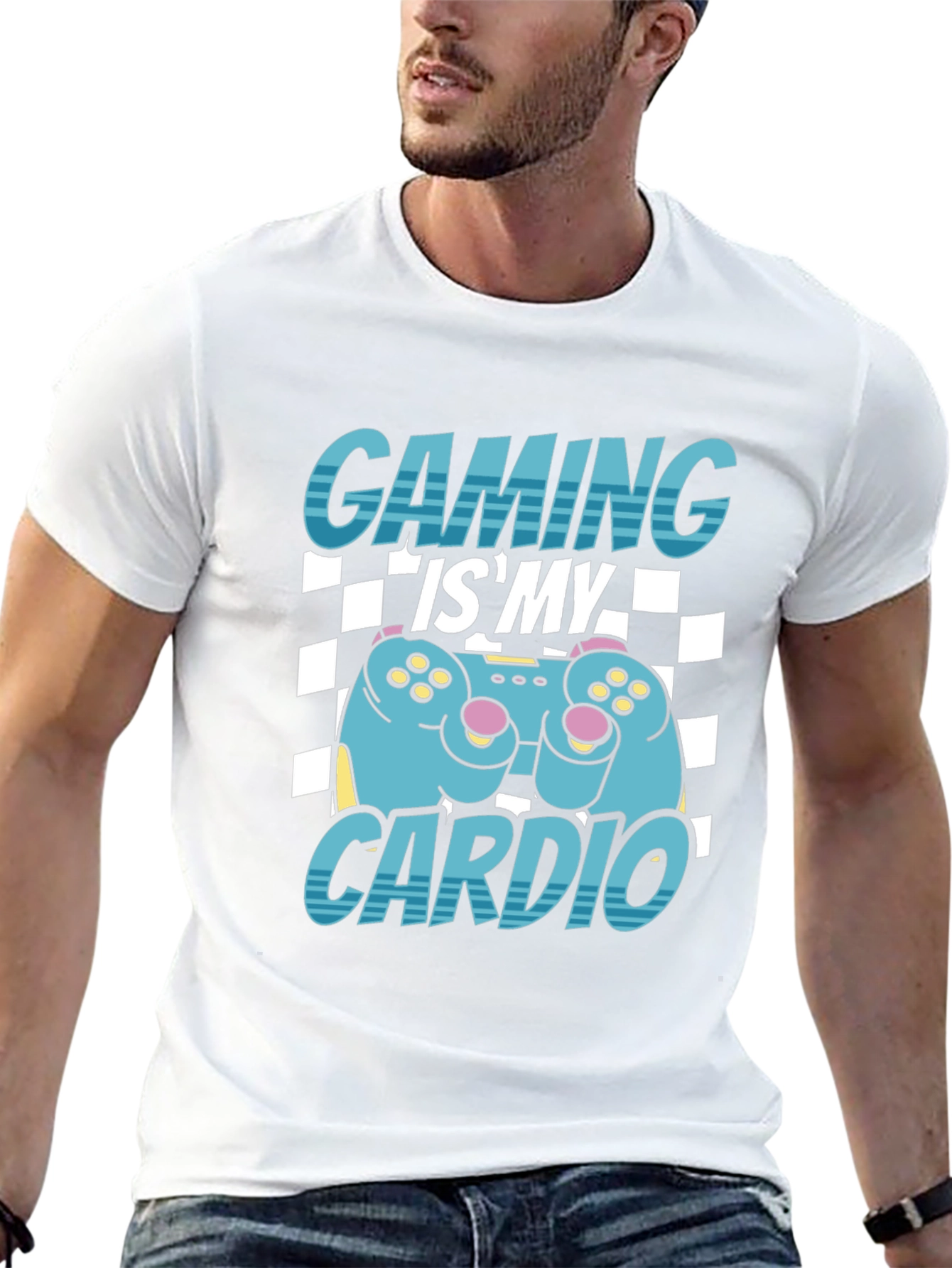 Gaming Is My Cardio T-Shirt - Gamer Tee