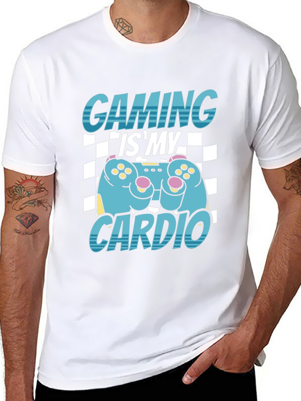 Gaming Is My Cardio T-Shirt - Gamer Tee