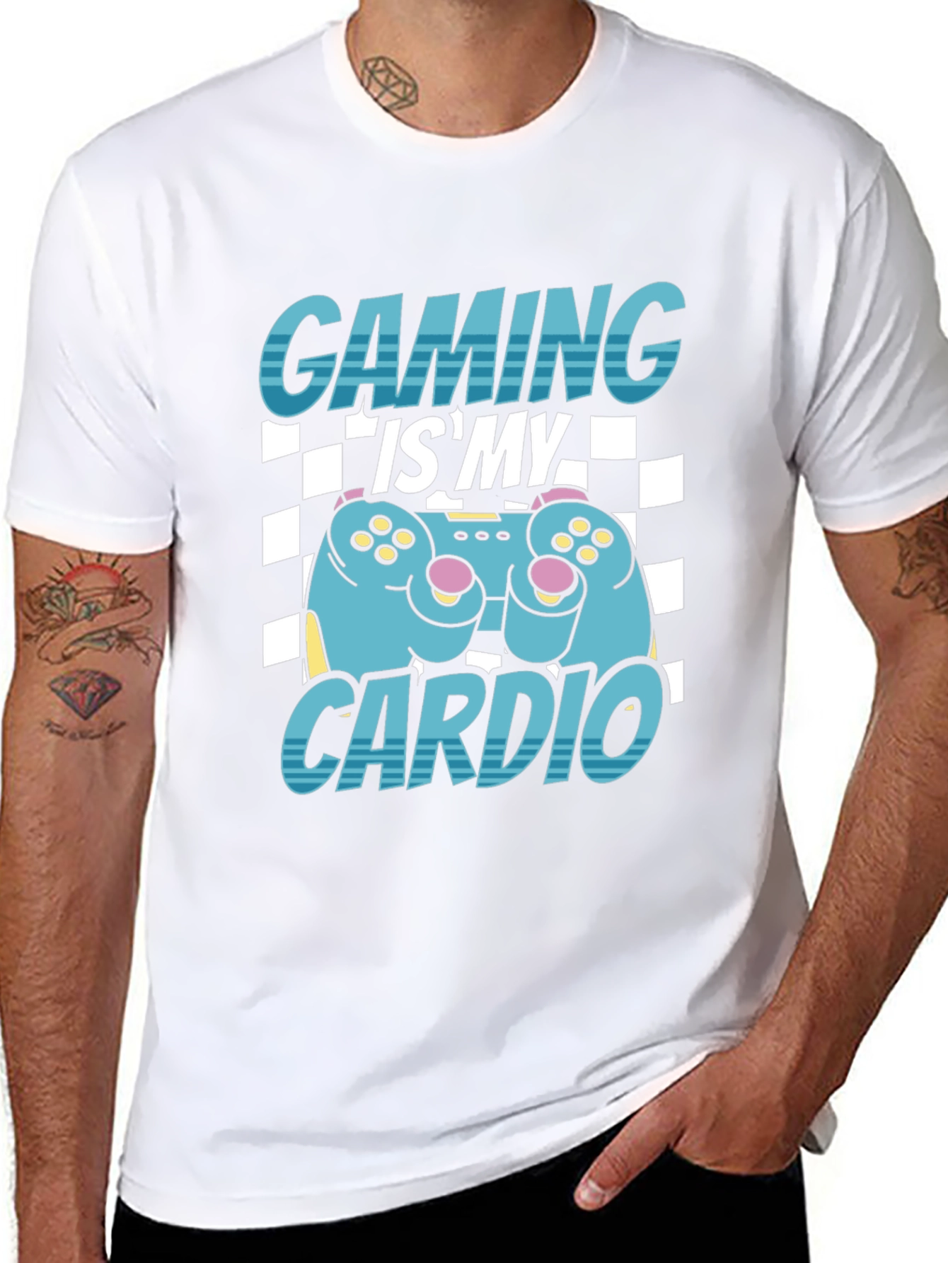 Gaming Is My Cardio T-Shirt - Gamer Tee
