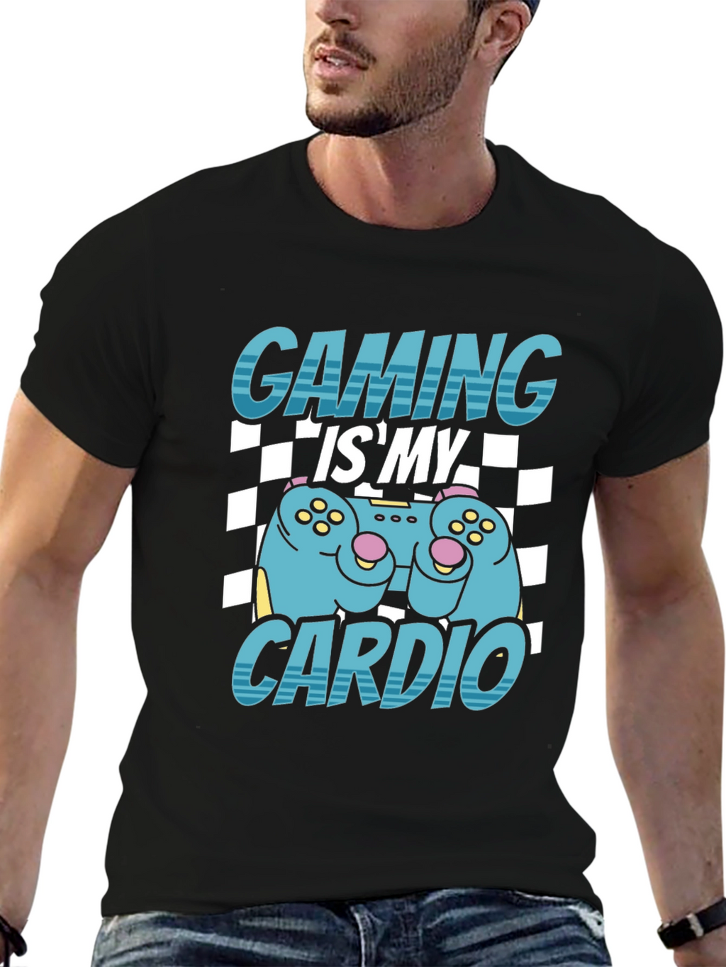 Gaming Is My Cardio T-Shirt - Gamer Tee