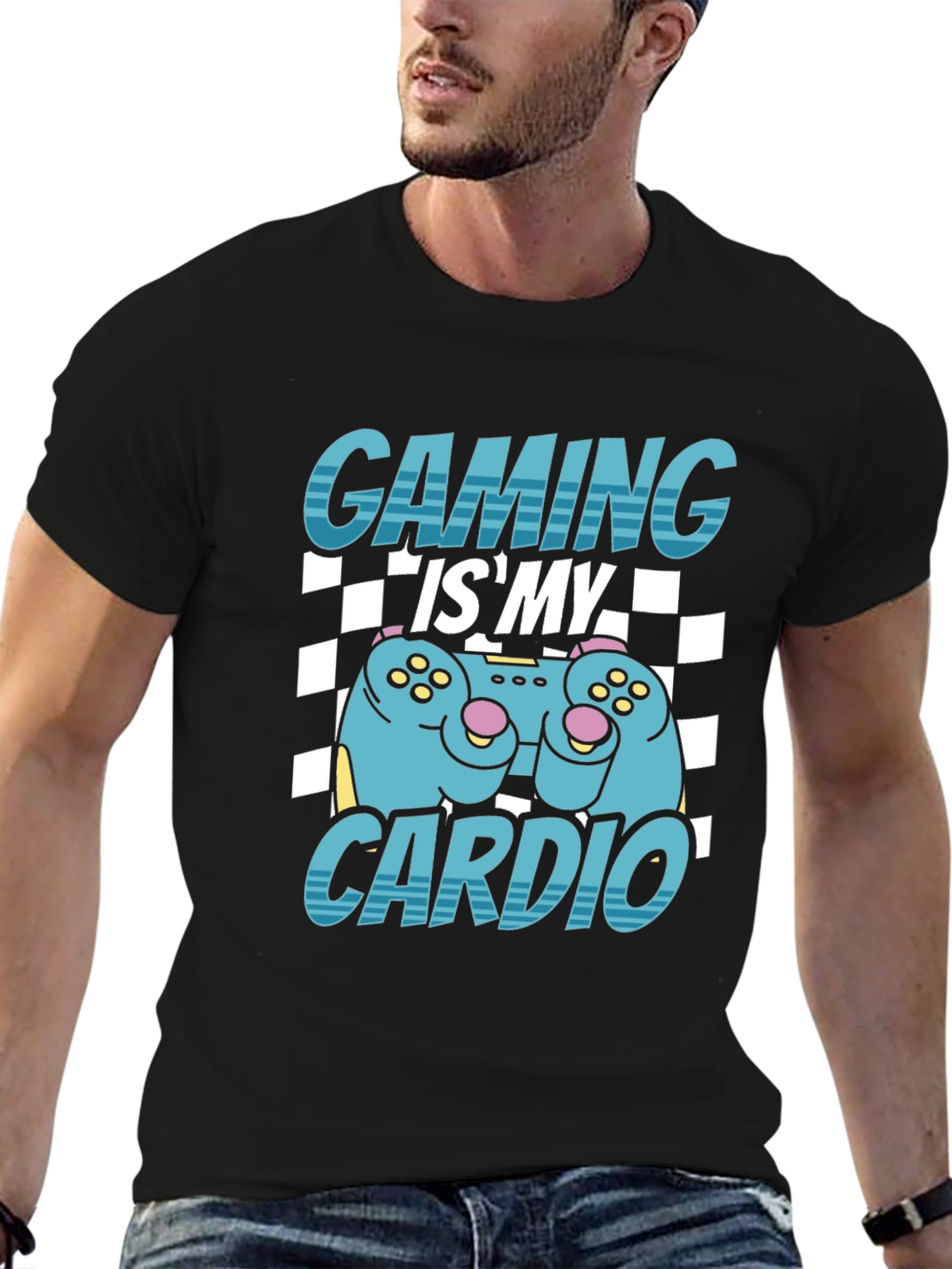 Gaming Is My Cardio T-Shirt - Gamer Tee