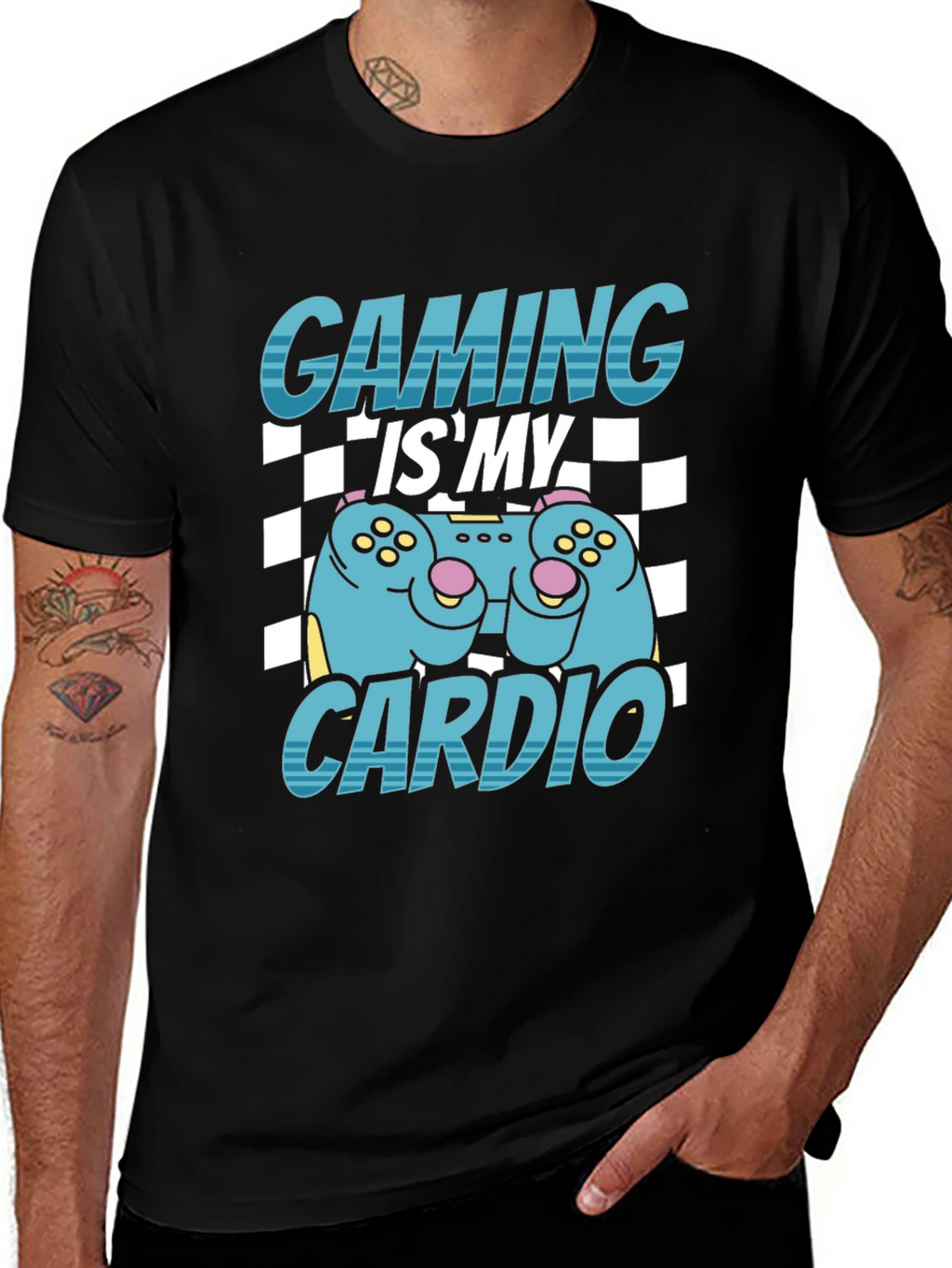 Gaming Is My Cardio T-Shirt - Gamer Tee