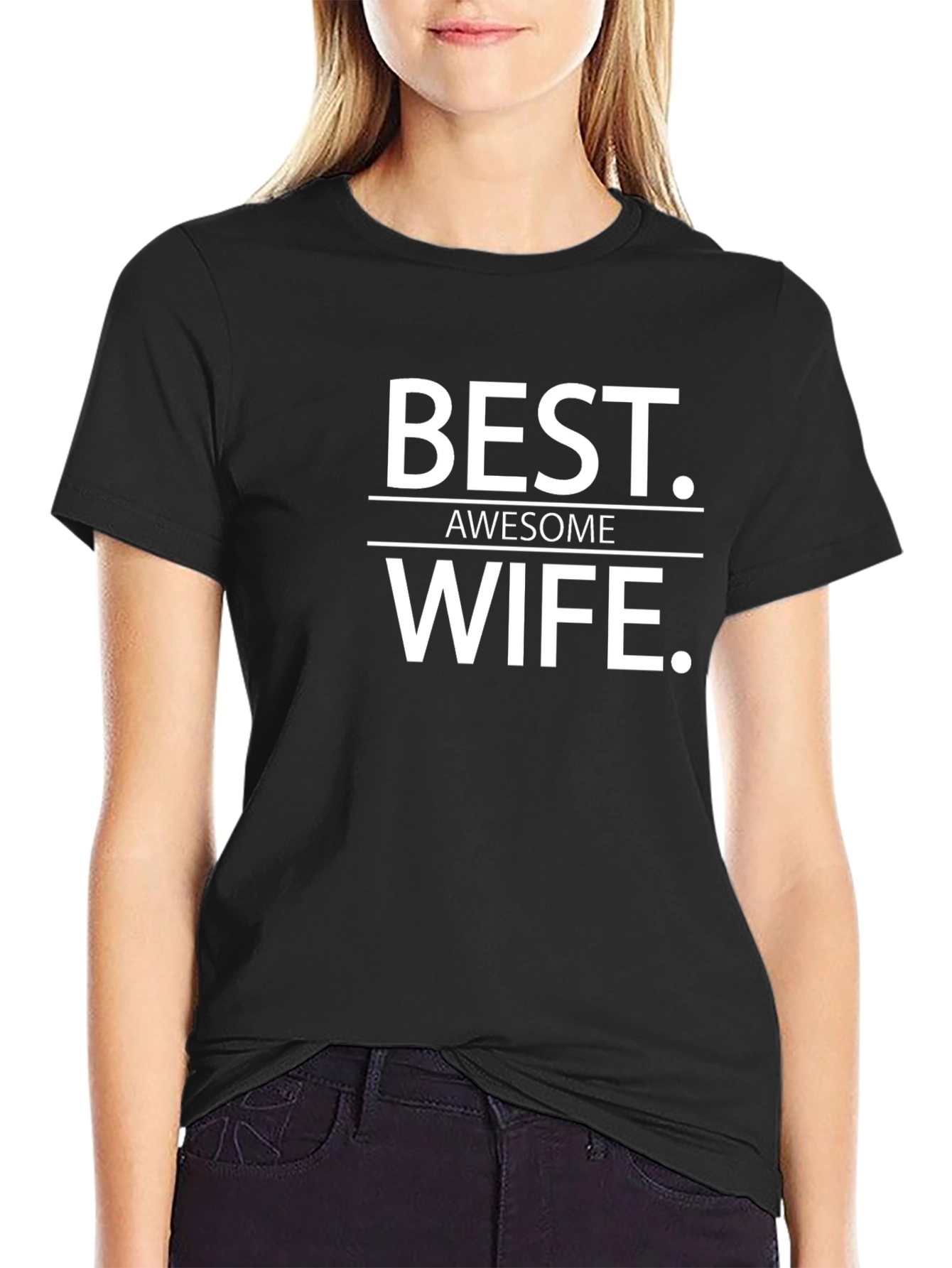 Best Awesome Wife T-Shirt - Husband Gift