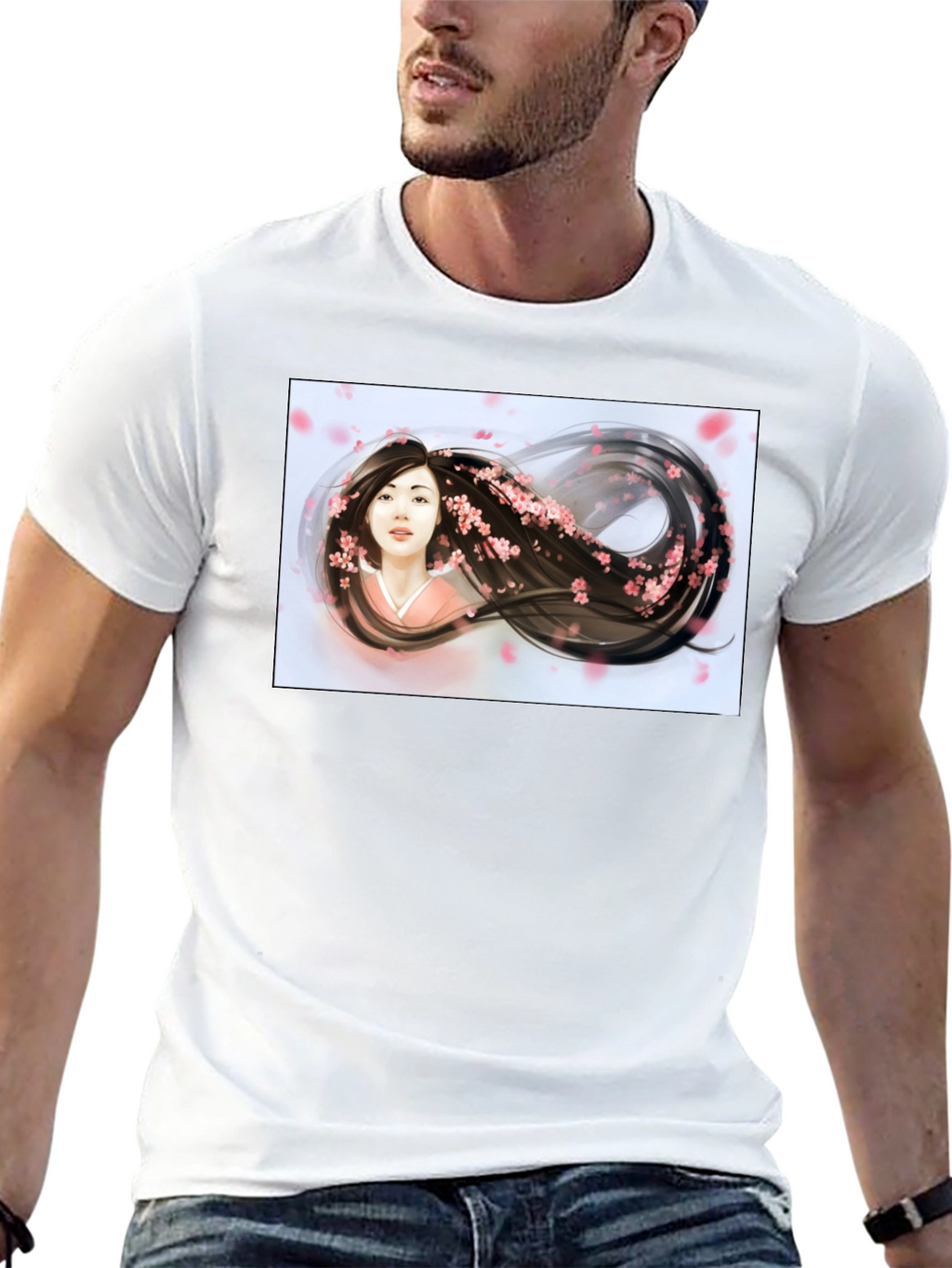 Sakura Dream T-Shirt - Artistic Graphic Tee