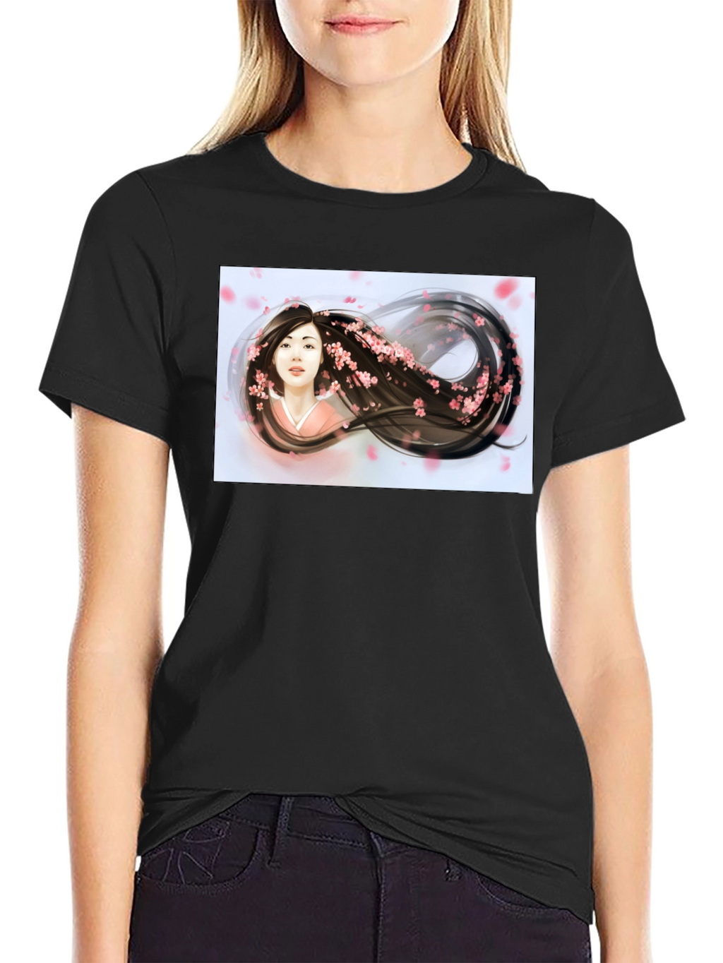 Sakura Dream T-Shirt - Artistic Graphic Tee
