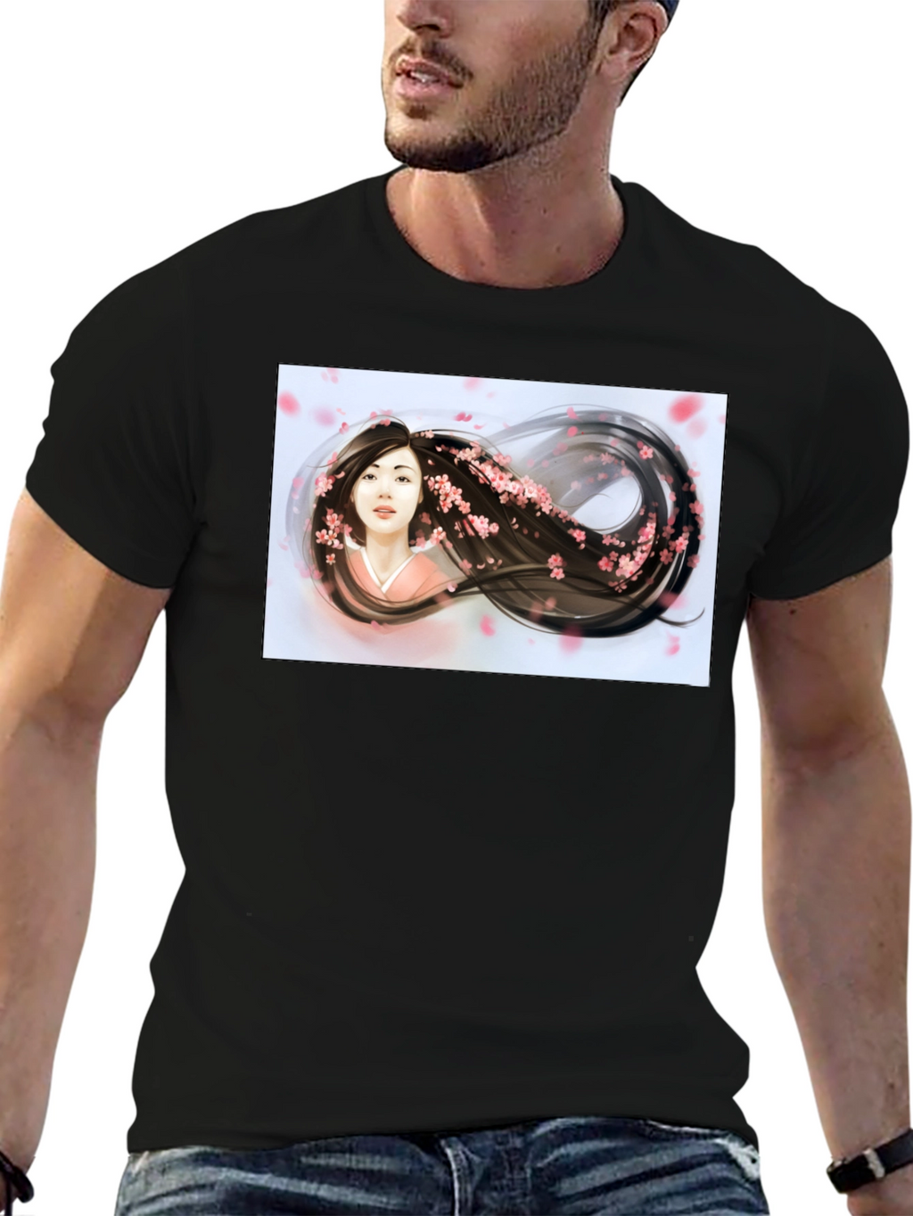 Sakura Dream T-Shirt - Artistic Graphic Tee