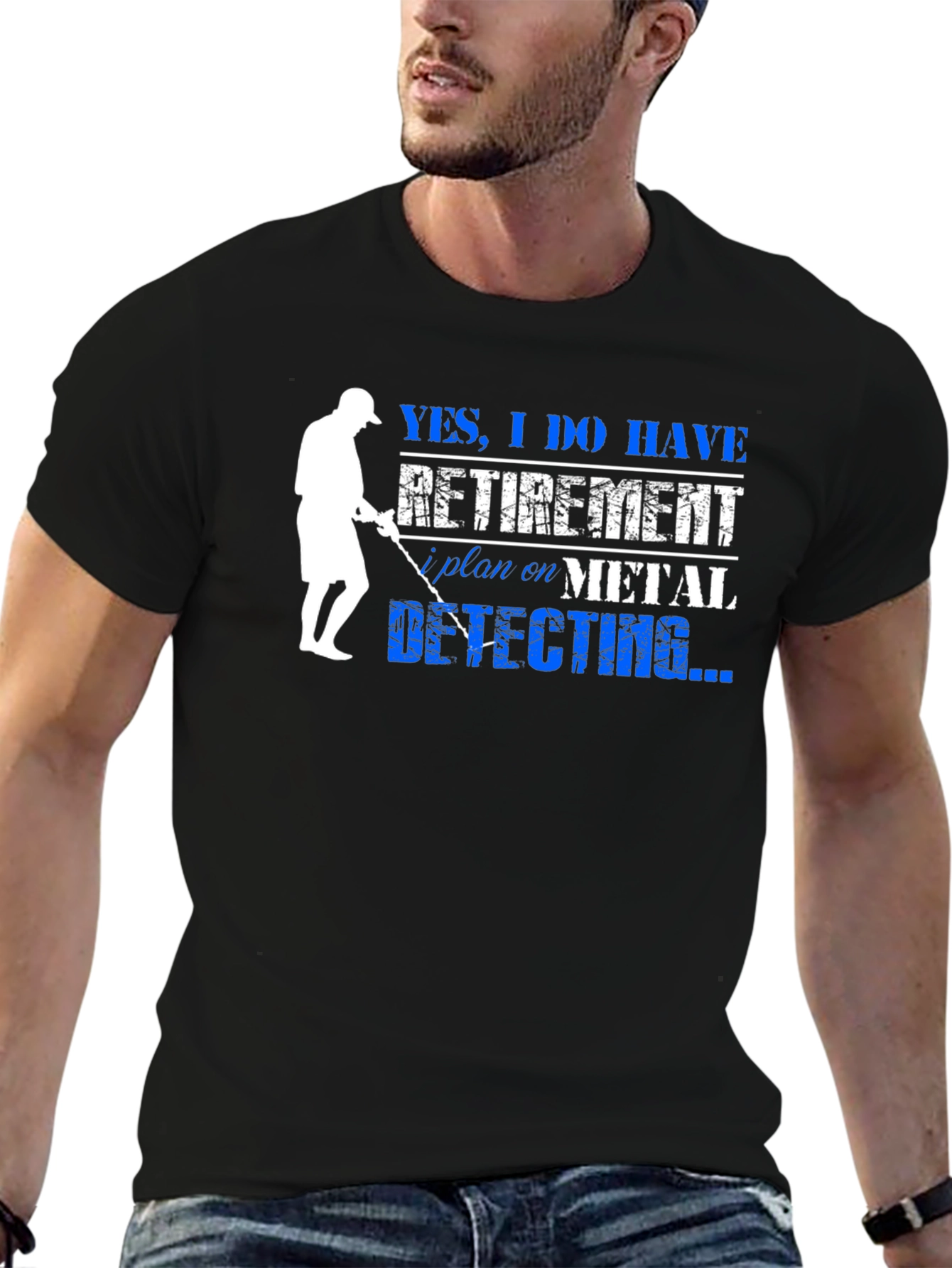 Funny Metal Detecting Retirement Plan T-Shirt