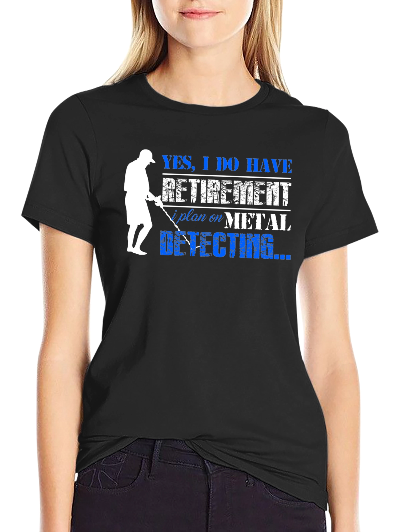 Funny Metal Detecting Retirement Plan T-Shirt