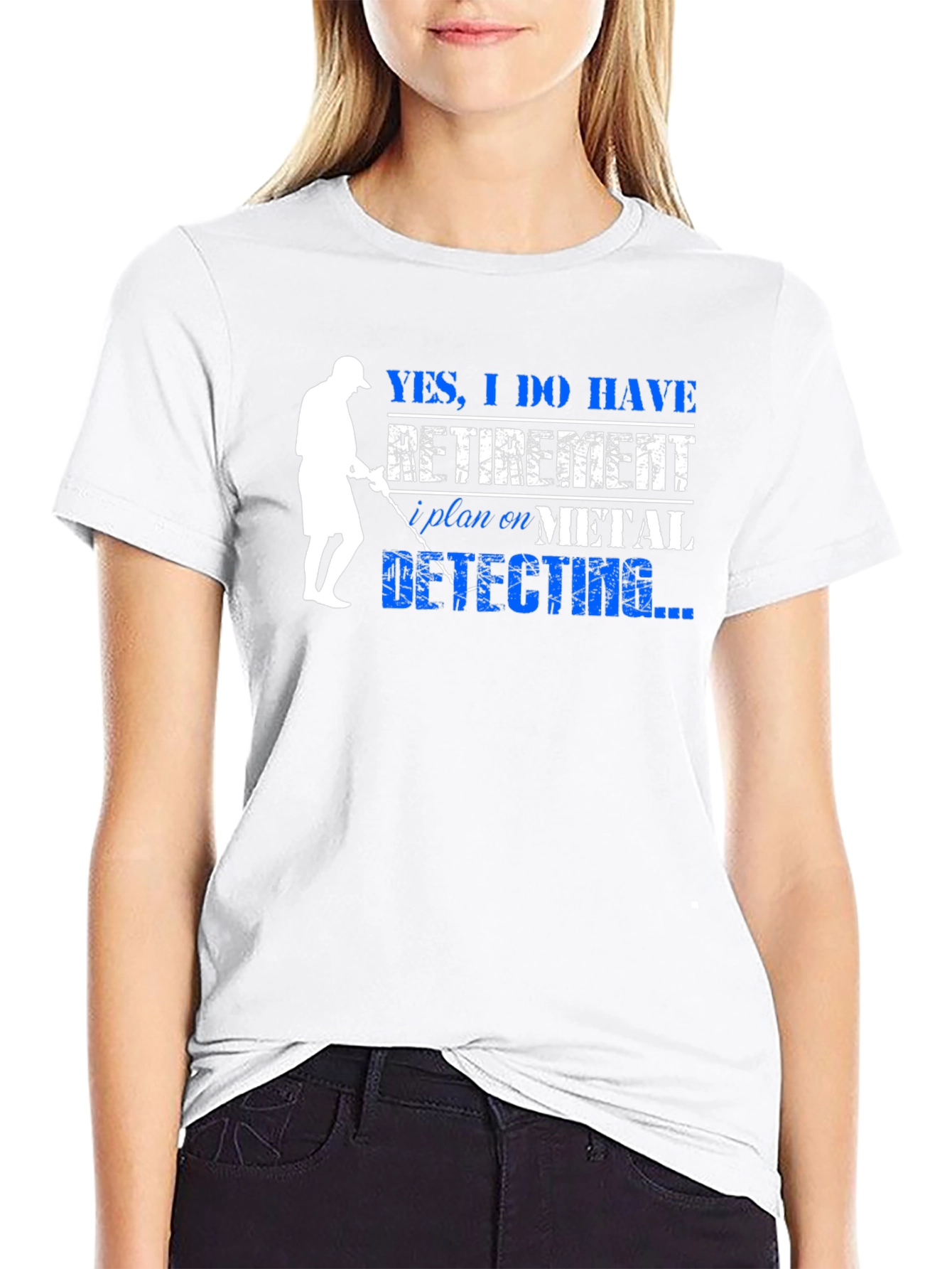 Funny Metal Detecting Retirement Plan T-Shirt