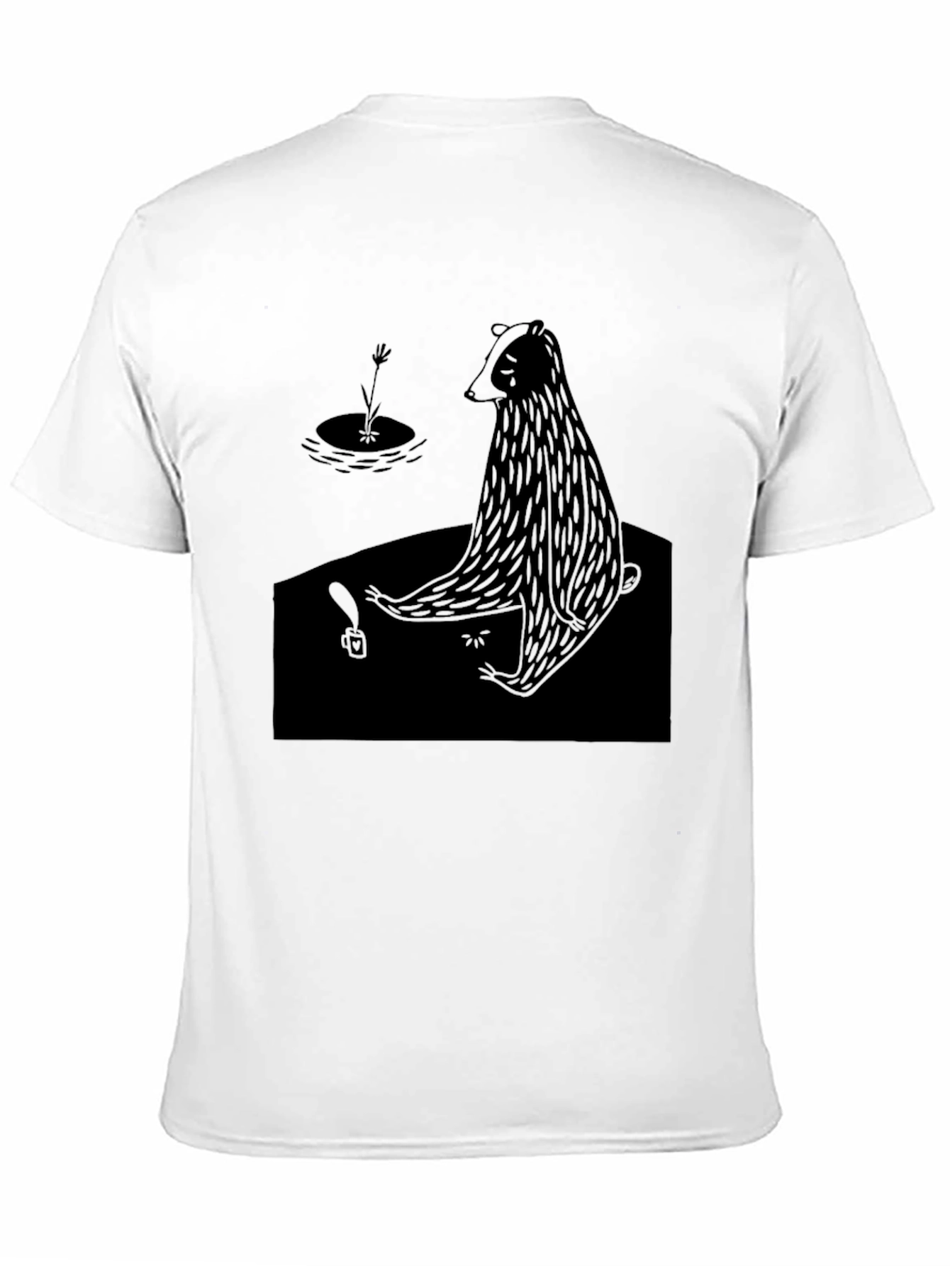 Black Bear Graphic Tee - Unisex Style