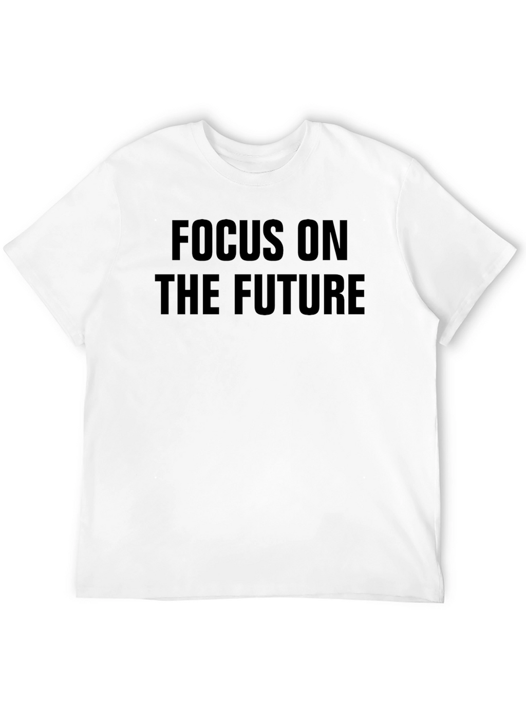 Focus on The Future Black Graphic Tee