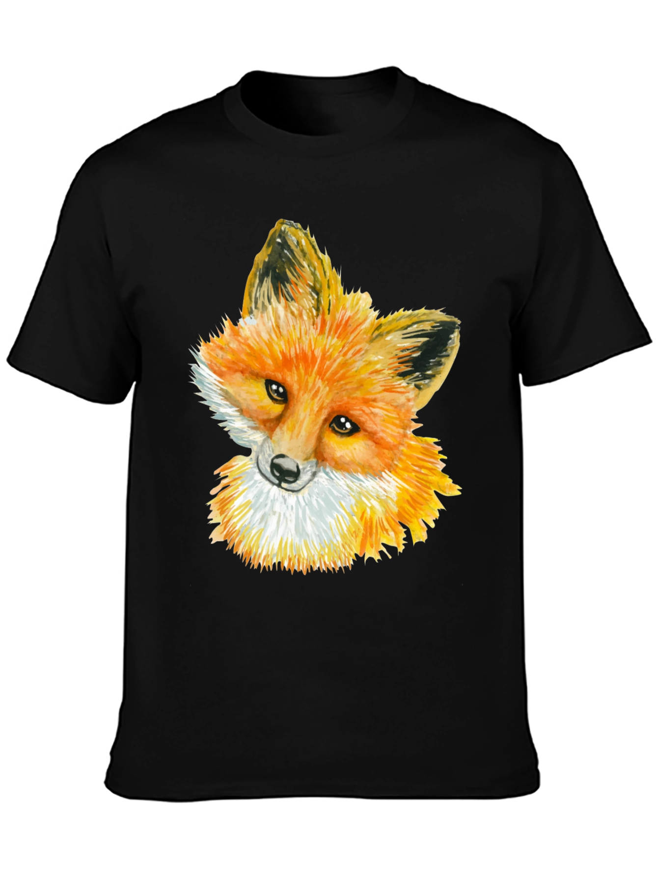 Fox Graphic Black Tee